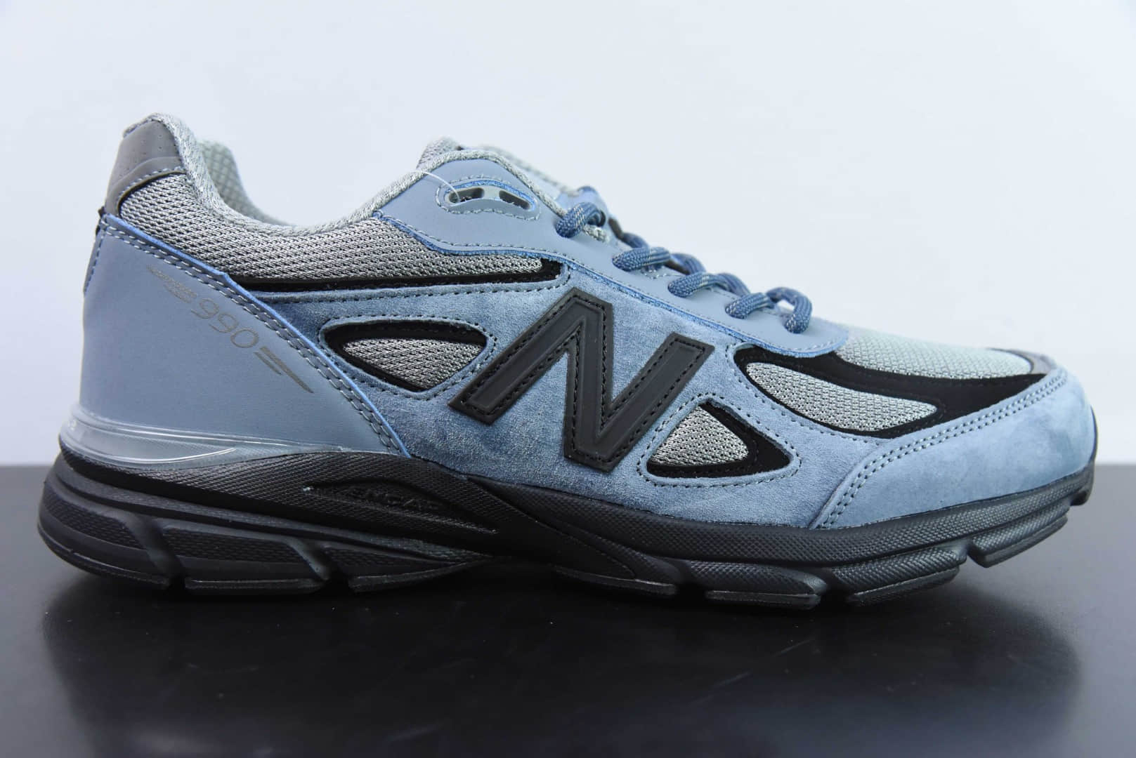 新百伦New Balance NB990系列蓝黑高端美产复古休闲跑步鞋纯原版本 货号：U990BB4