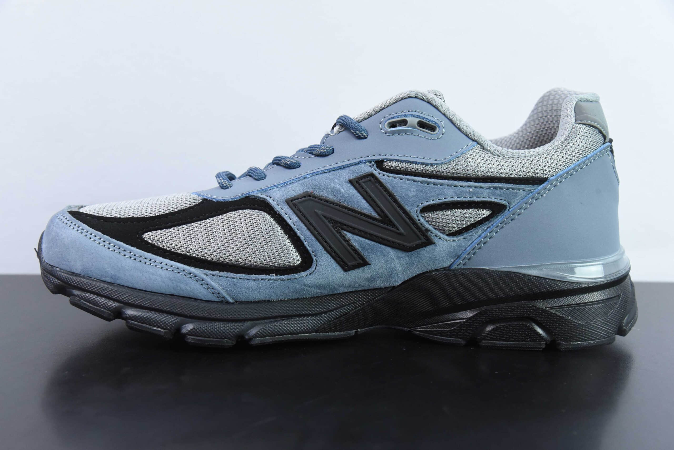 新百伦New Balance NB990系列蓝黑高端美产复古休闲跑步鞋纯原版本 货号：U990BB4