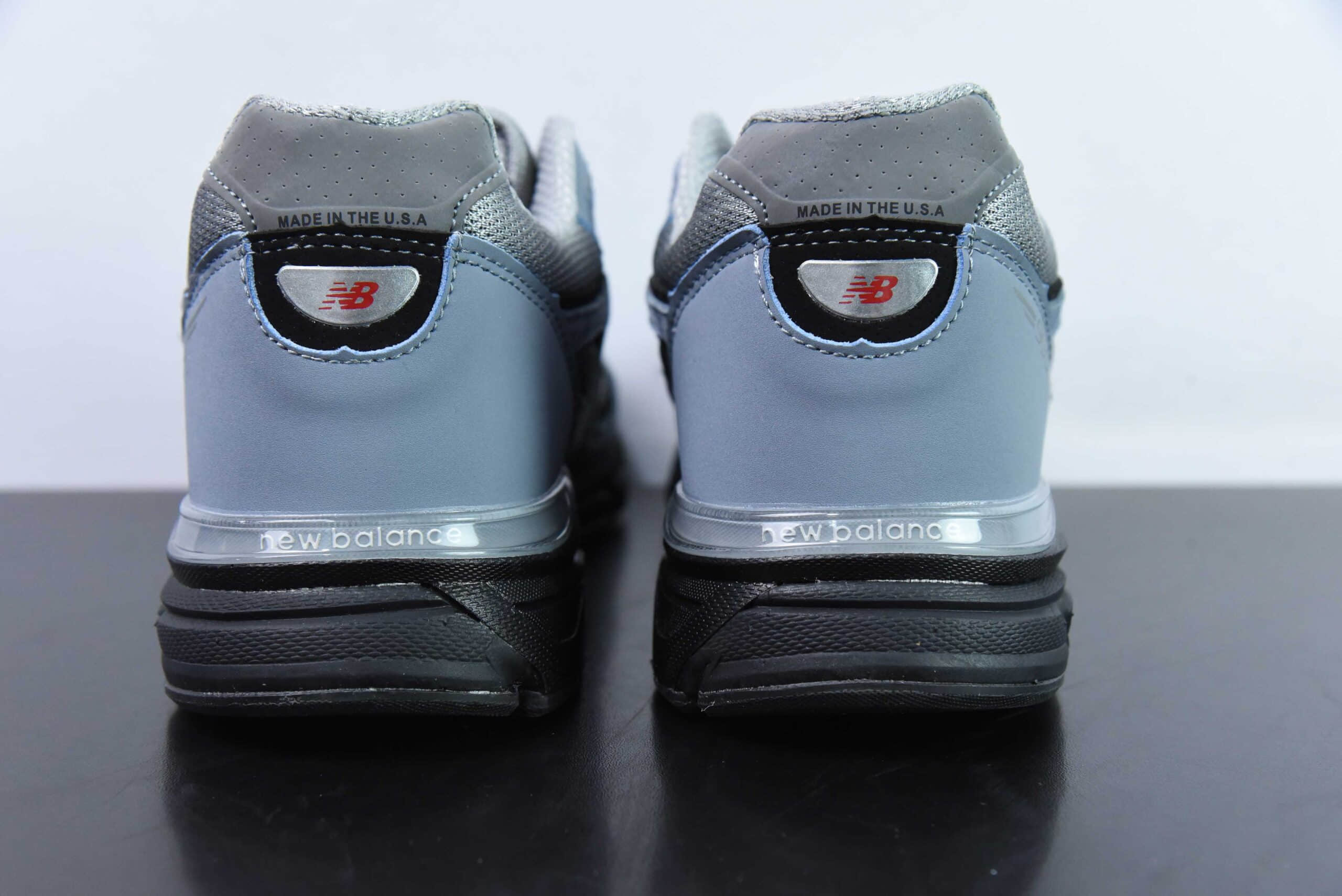 新百伦New Balance NB990系列蓝黑高端美产复古休闲跑步鞋纯原版本 货号：U990BB4