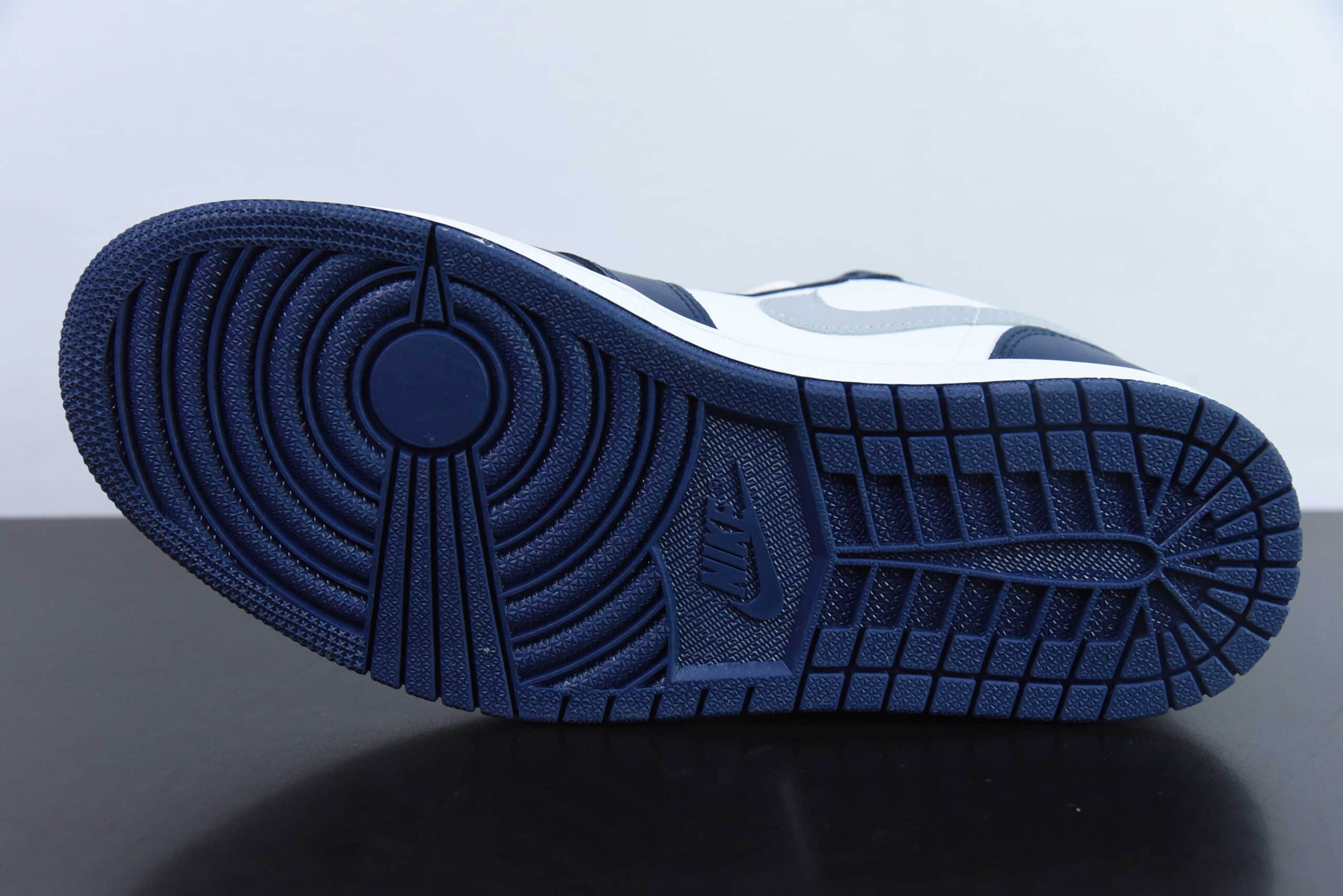 乔丹Air Jordan 1 Low AJ1白蓝灰低帮文化篮球鞋纯原版本 货号:553558-141