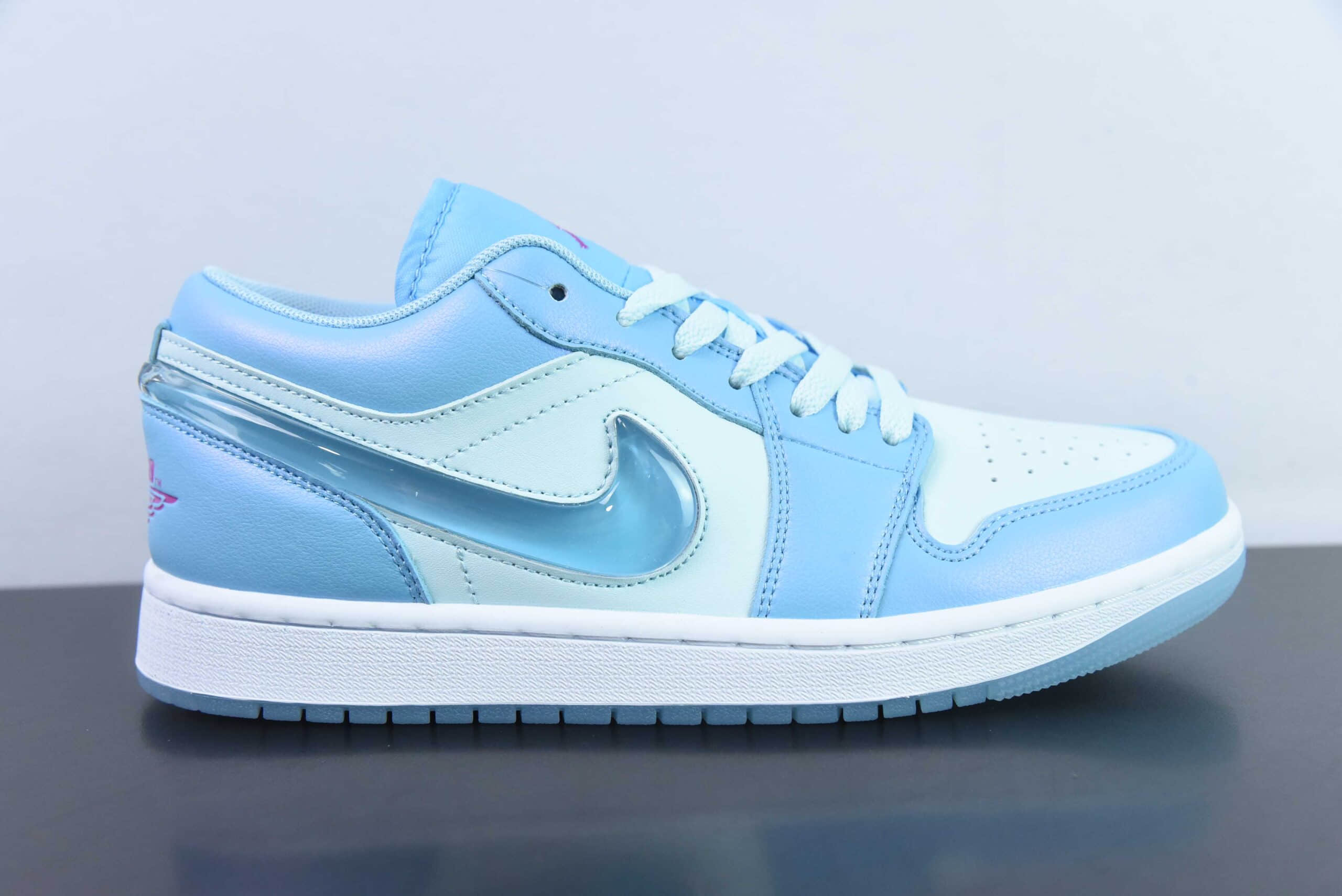 乔丹Air Jordan 1 Low 果冻蓝脚趾AJ1低帮休闲板鞋纯原版本 货号：FN7366-400