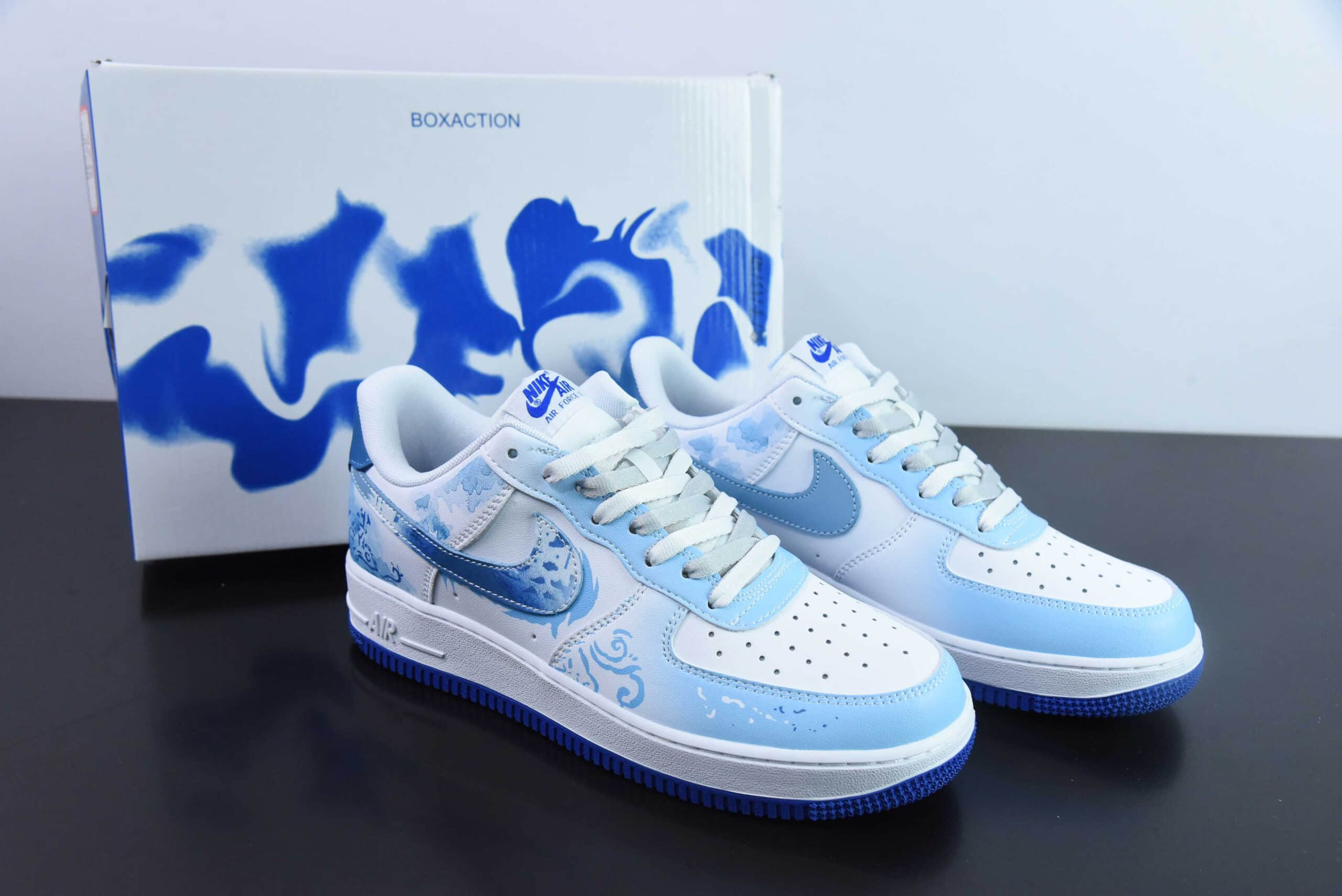 耐克NikeAir Force 1'07 Low “玲珑瓷”空军一号低帮休闲板鞋纯原版本 货号:DV0813-104