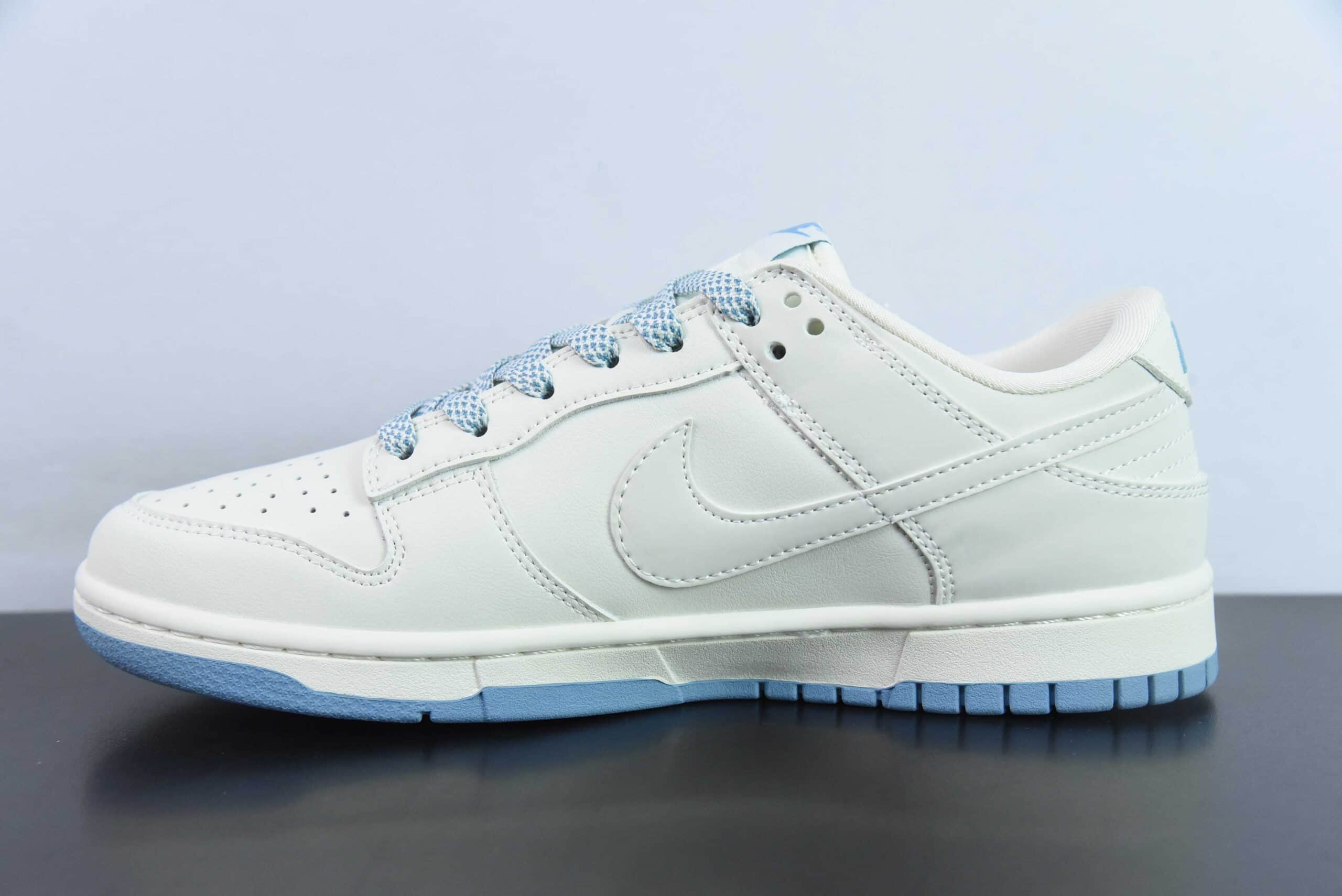 耐克 Nike SB Dunk Low LV联名米白蓝SB低帮休闲滑板鞋纯原版本 货号：XX2025-308