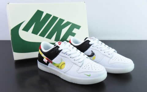 耐克Nike SB Dunk Low 多彩水晶周年高端定制低帮休闲板鞋纯原版本 货号:JH8039-935
