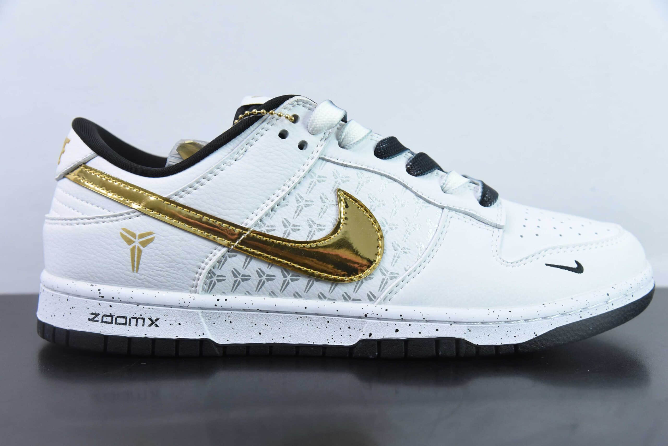 耐克Nike Dunk Low 科比系列白金黄勾周年高端定制低帮休闲板鞋纯原版本 货号:FC1688-193