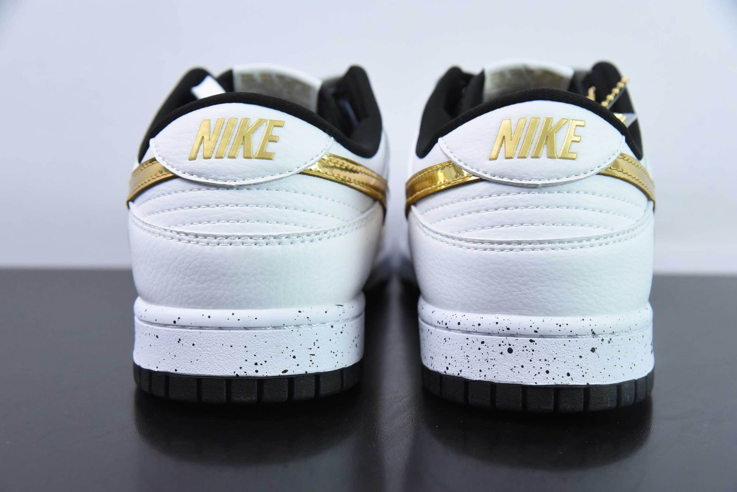 耐克Nike Dunk Low 科比系列白金黄勾周年高端定制低帮休闲板鞋纯原版本 货号:FC1688-193