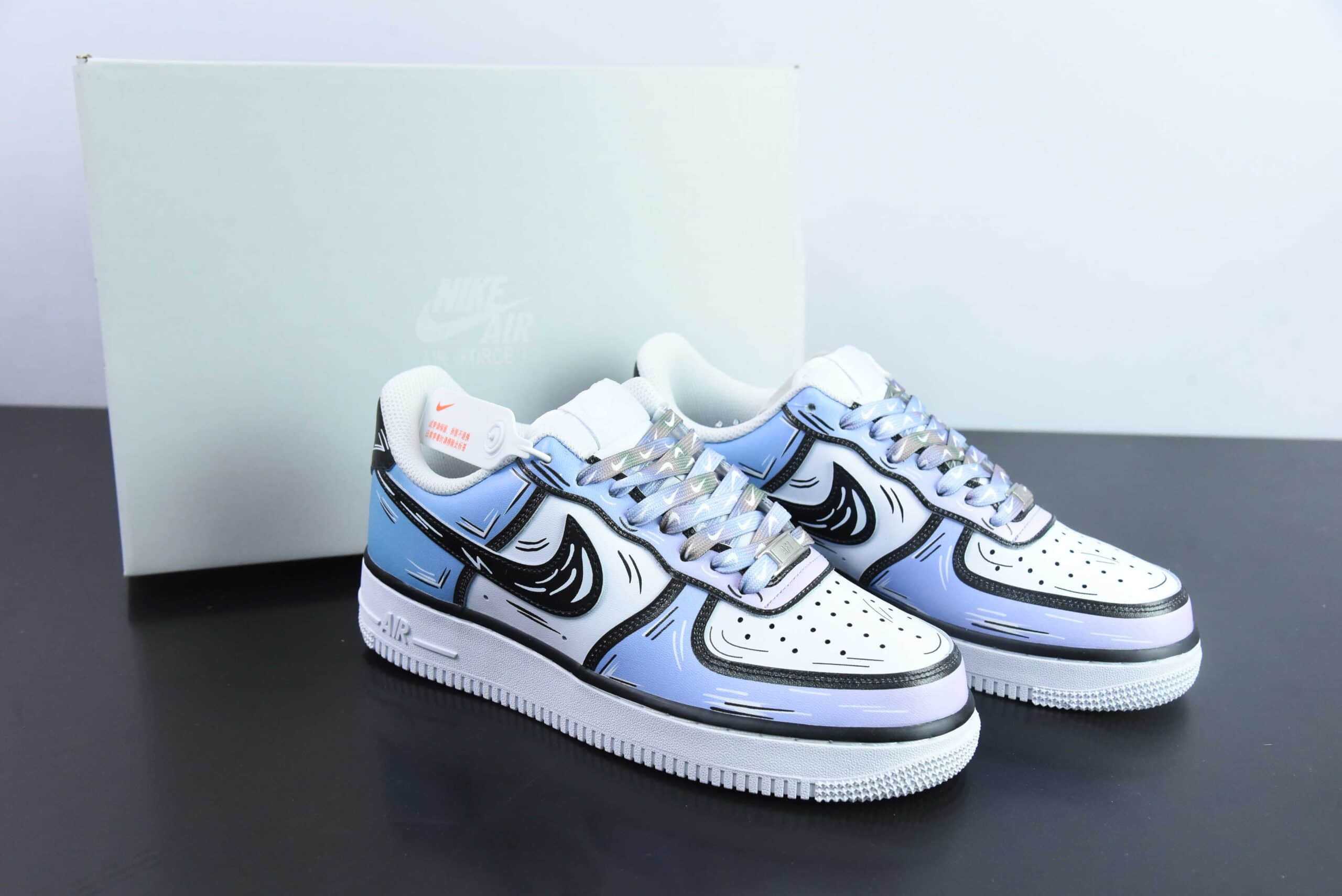 耐克Nike Air Force 1 Low’07 棉花糖配色空军一号低帮休闲板鞋纯原版本 货号：CW2288-211