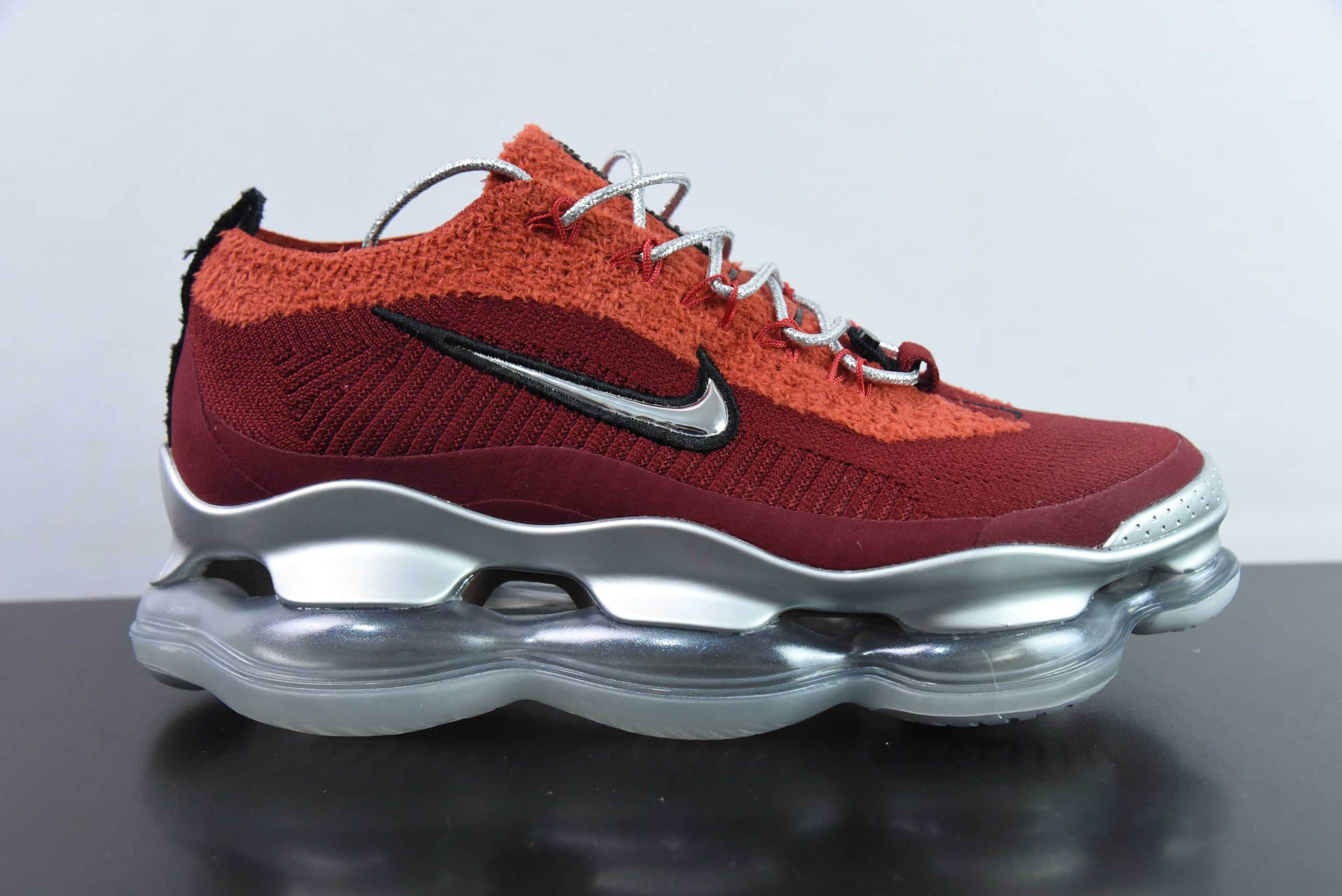 耐克Nike Air Max Scorpion 红银次世代全掌气垫跑鞋纯原版本 货号：DJ4701-700 