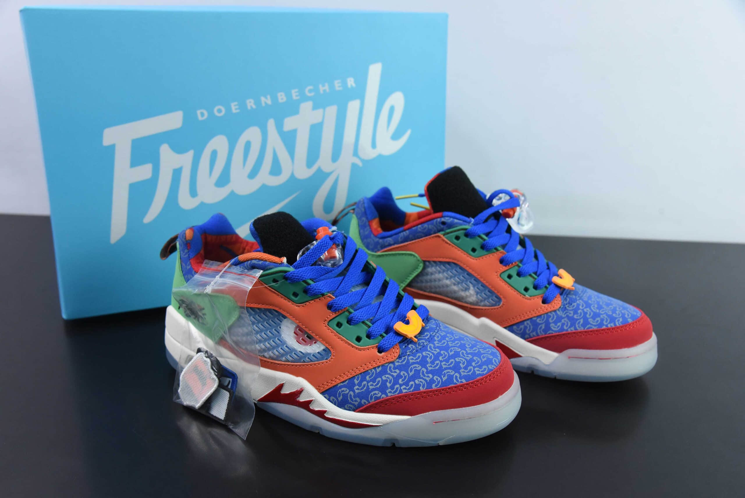 乔丹Air Jordan 5 Low Doernbecher AJ5慈善基金联盟低帮复古文化篮球鞋纯原版本 货号:DR6287-486