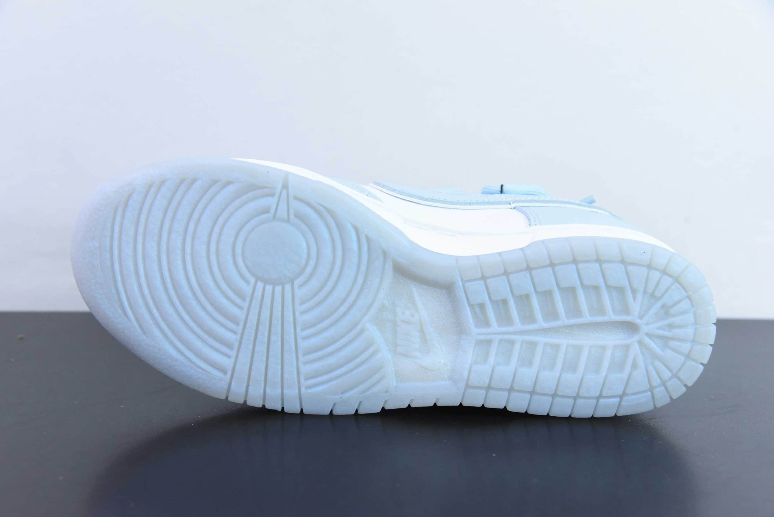 耐克Nike SB Dunk Low 海盐青柠简约天蓝解构抽绳鞋带SB低帮休闲滑板鞋纯原版本 货号: FJ7743-194