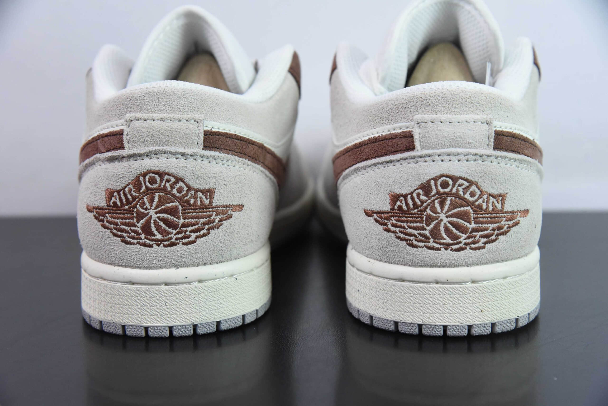 乔丹Air Jordan 1 Low AJ1灰褐色低帮文化休闲运动板鞋纯原版本 货号：HF1567-200