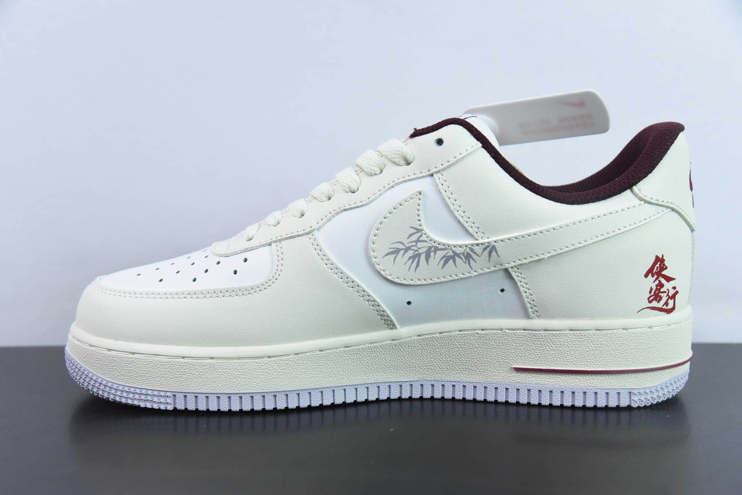耐克Nike Air Force 1 Low 侠客行”“MUD” 国潮风格竹林侠客空军一号低帮休闲板鞋纯原版本 货号:XC2351-110