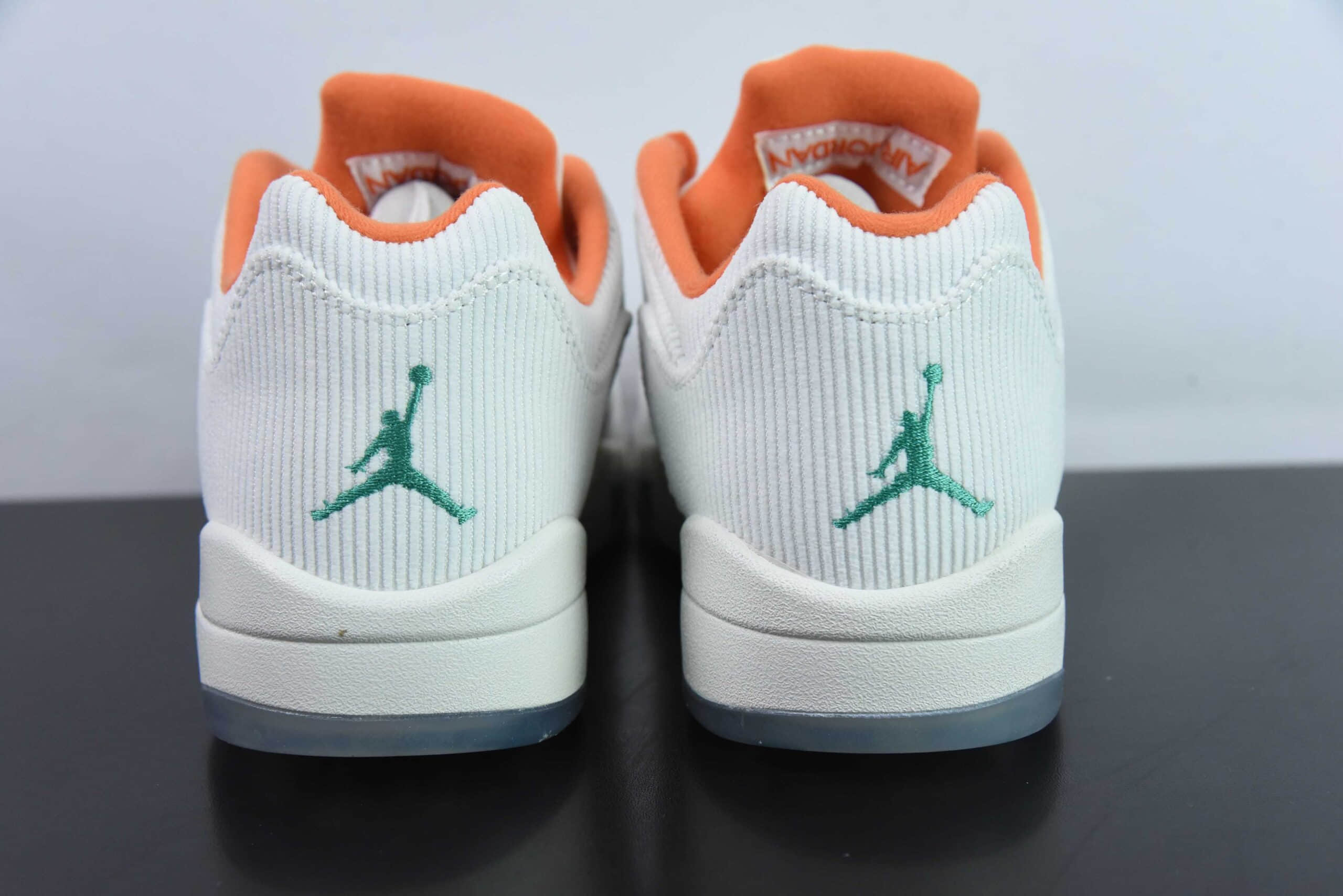 乔丹Air Jordan 5 Low Golf AJ5 乔5 白绿复古低帮篮球鞋纯原版本 货号： CW4204-100