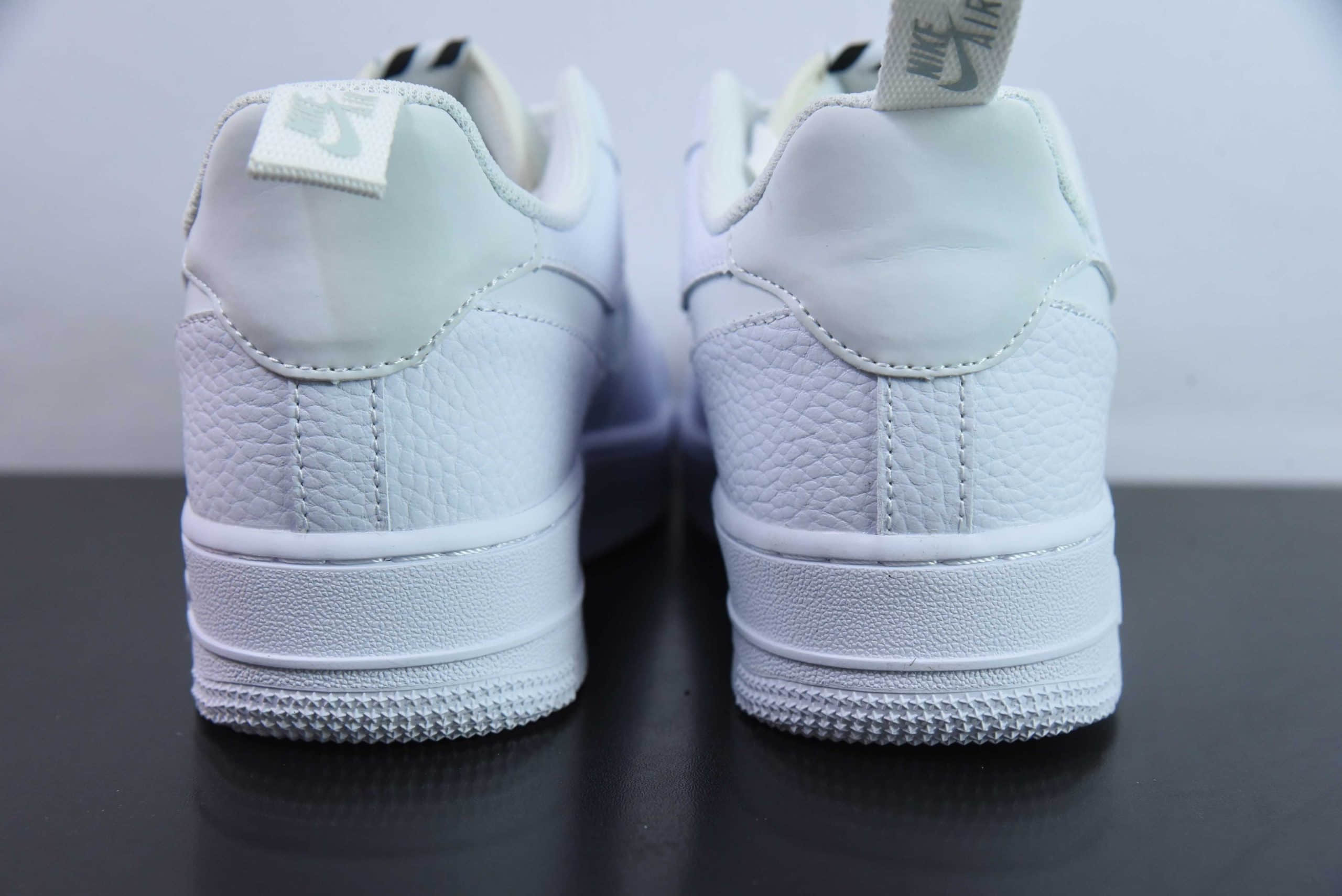 耐克Nike Air Force 1 Premium 全白3M配色空军一号低帮休闲板鞋纯原版本 货号：CV3039-100 