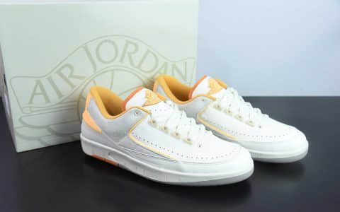 乔丹Air Jordan 2 Low Craft Melon Tint AJ2甜瓜复古文化篮球鞋纯原版本 货号：DV9956-118