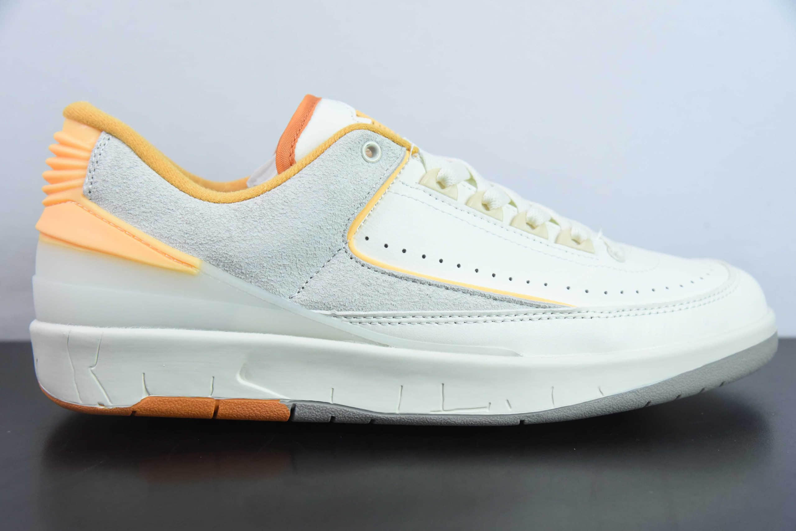 乔丹Air Jordan 2 Low Craft Melon Tint AJ2甜瓜复古文化篮球鞋纯原版本 货号:DV9956-118