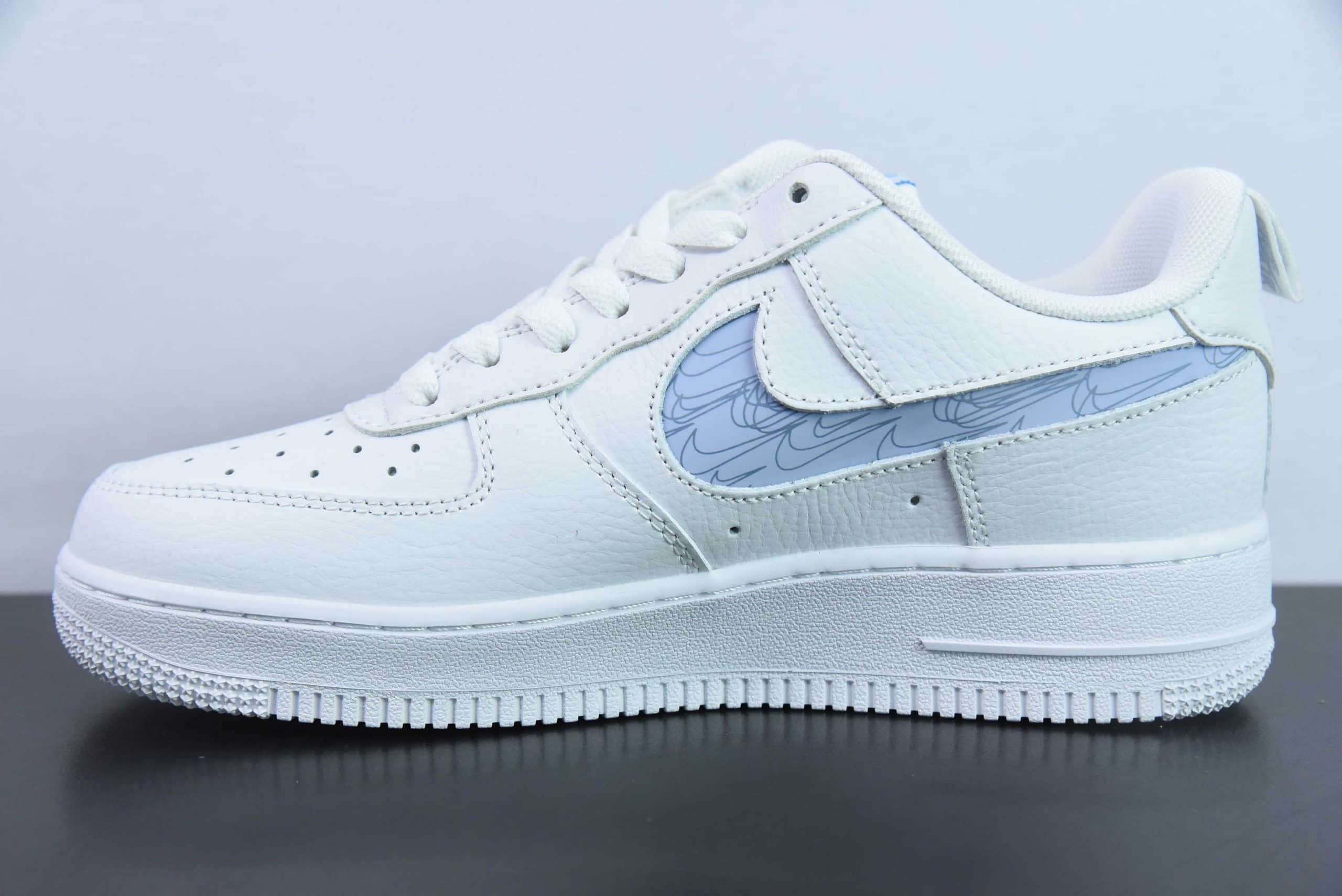 耐克Nike Air Force 1'07 Low Hazy purple 夏日小清新迷离紫空军一号低帮休闲运动板鞋纯原版本 货号：FB8971-800