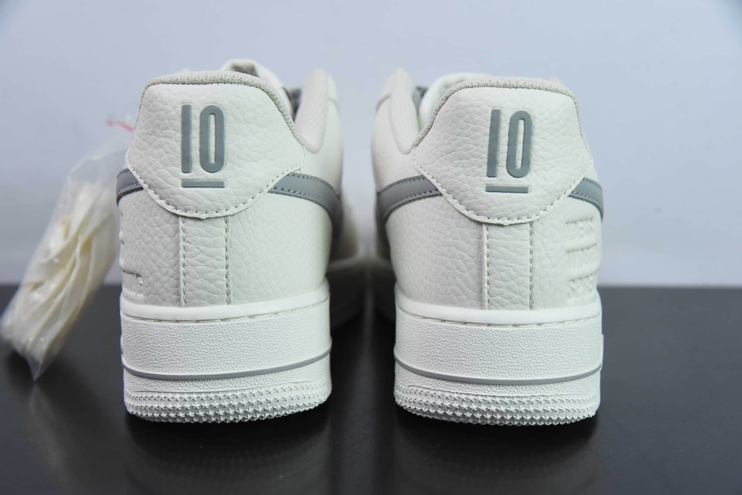 耐克Nike Air Force 1´07 Low 白灰空军一号低帮百搭休闲运动板鞋纯原版本 货号:DD8959-708