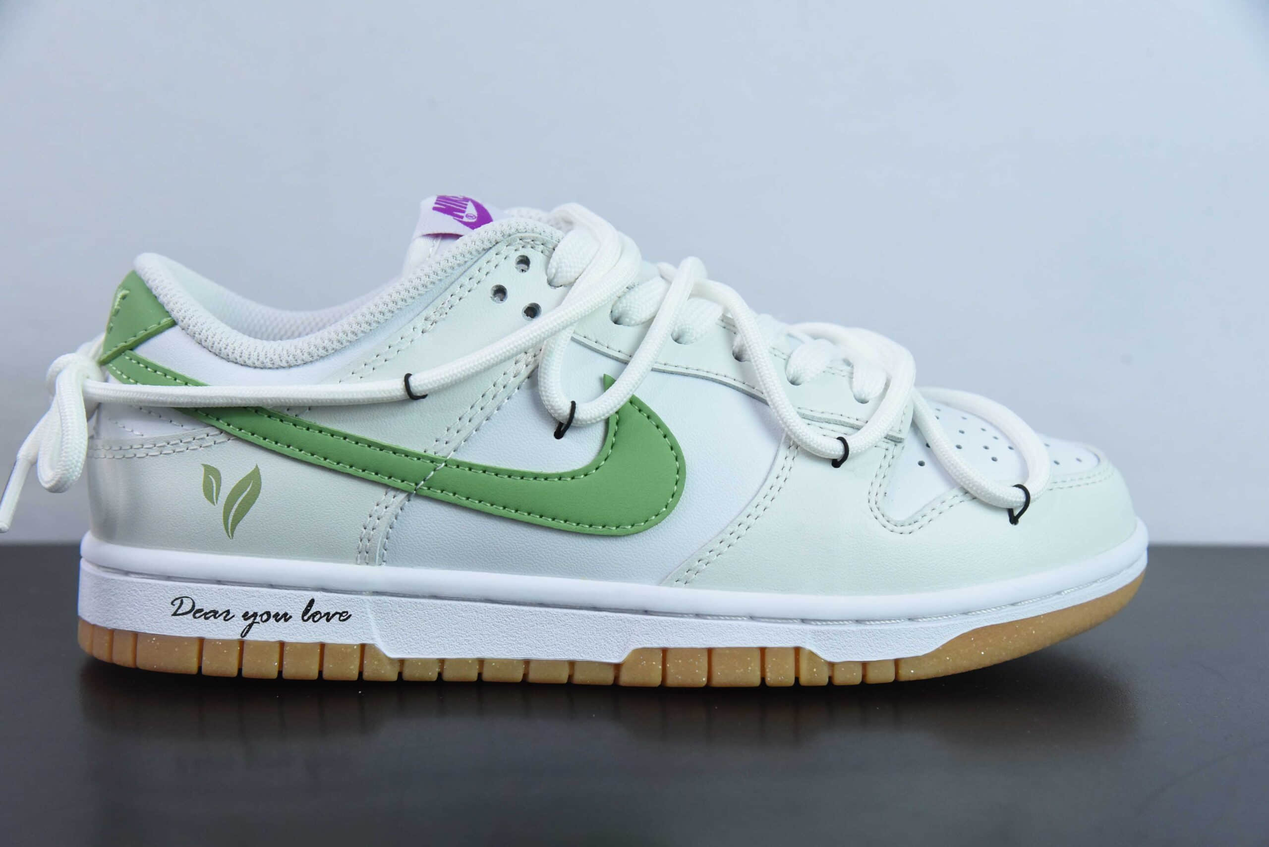 耐克Nike Dunk Low 春夏系列青提山茶白绿 SB低帮休闲板鞋纯原版本 货号:FD9922-151