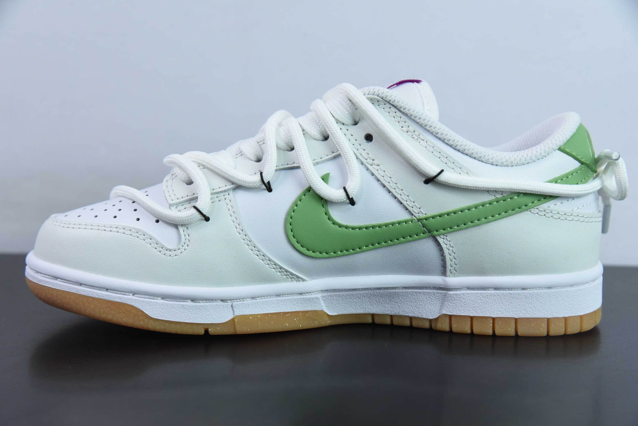 耐克Nike Dunk Low 春夏系列青提山茶白绿 SB低帮休闲板鞋纯原版本 货号:FD9922-151