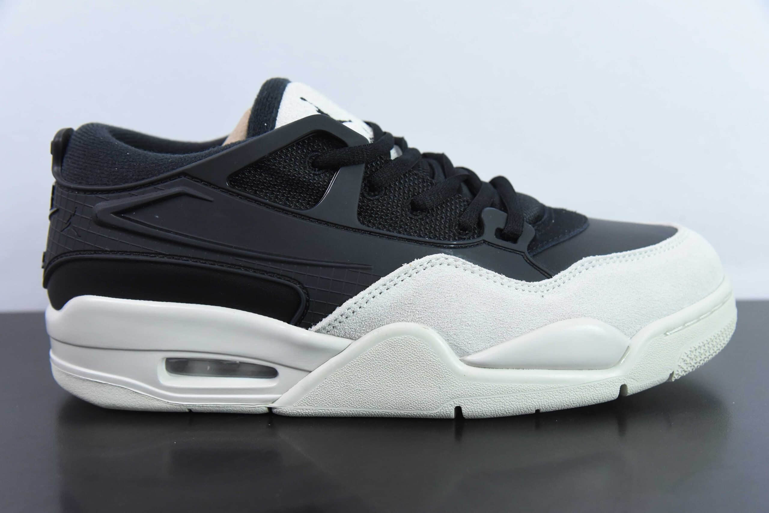 乔丹Air Jordan 4 Remastered AJ4 乔4重制黑白低帮复古文化篮球鞋纯原版本 货号：FQ7939-001 