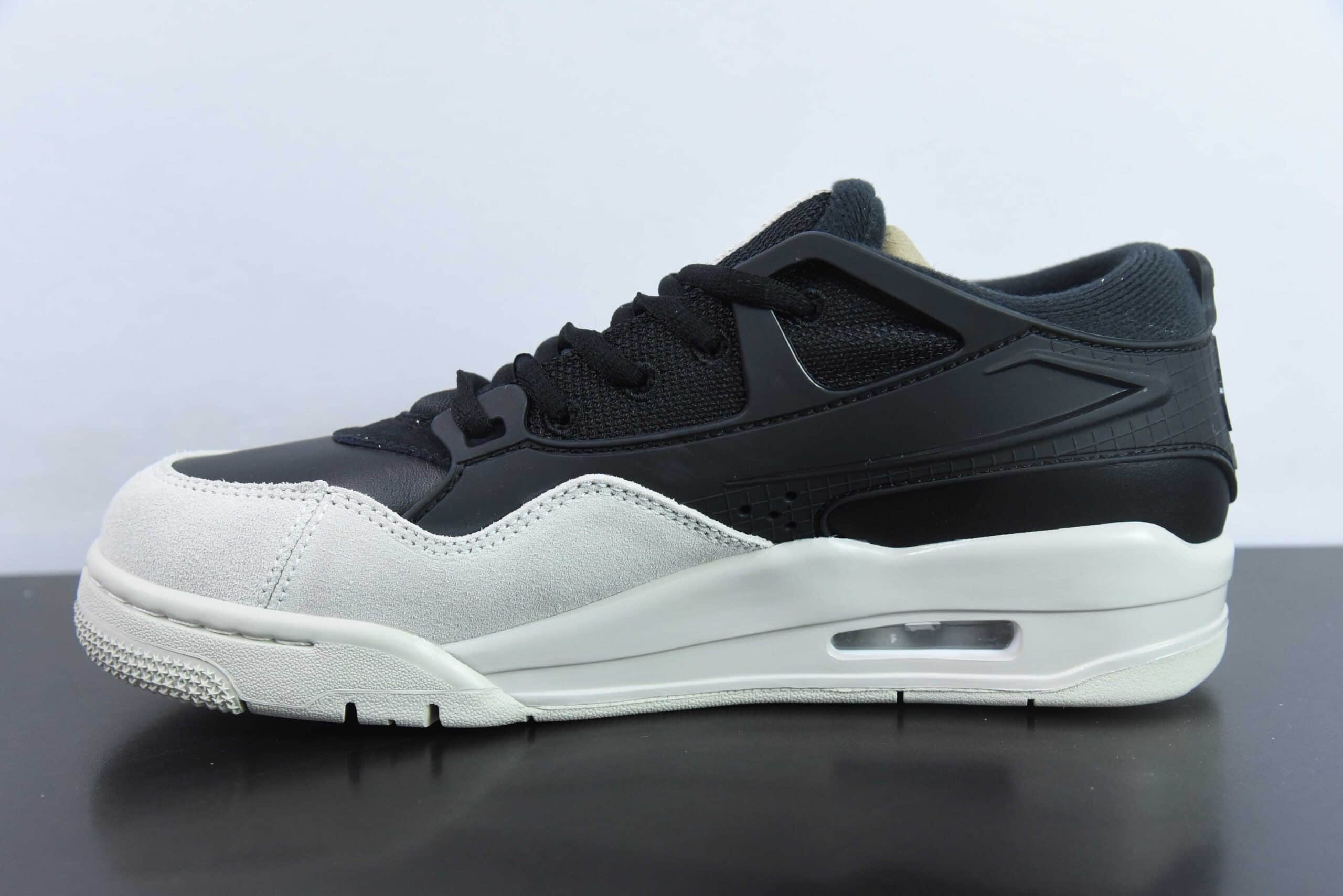 乔丹Air Jordan 4 Remastered AJ4 乔4重制黑白低帮复古文化篮球鞋纯原版本 货号：FQ7939-001 