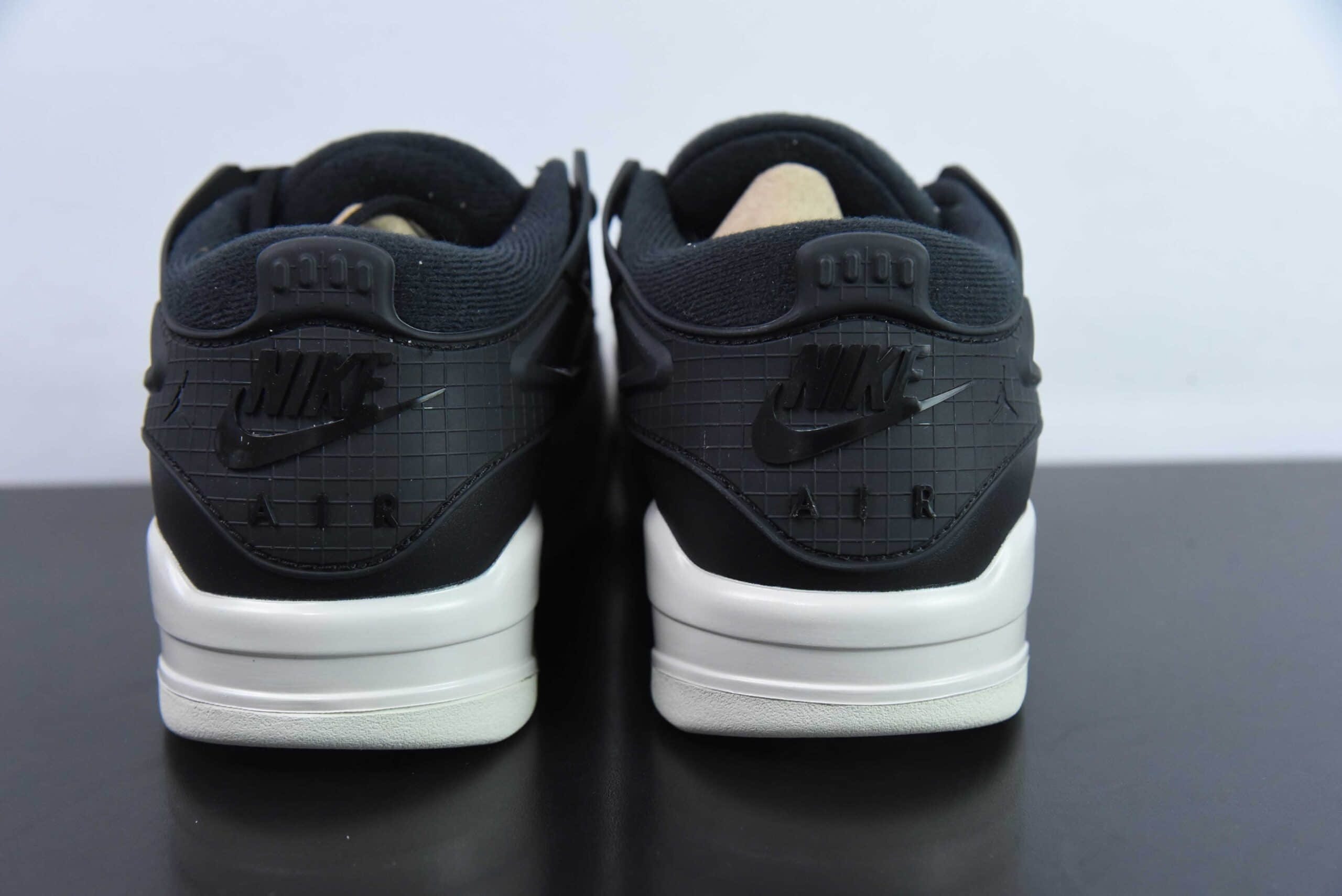 乔丹Air Jordan 4 Remastered AJ4 乔4重制黑白低帮复古文化篮球鞋纯原版本 货号：FQ7939-001 