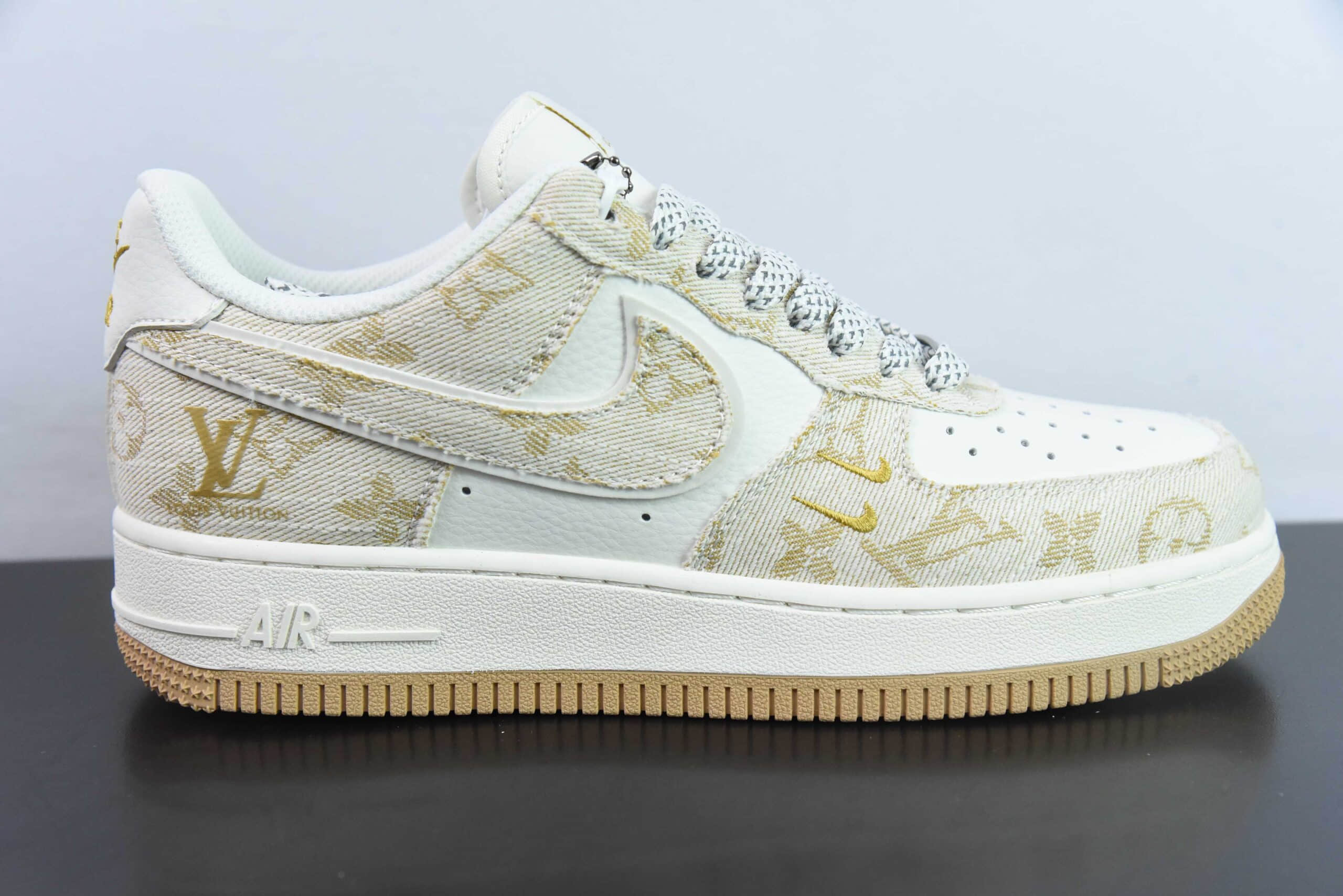 耐克Nike Air Force 1´07 Low LV联名卡其小双勾空军一号低帮百搭休闲运动板鞋纯原版本 货号:SJ2088-001