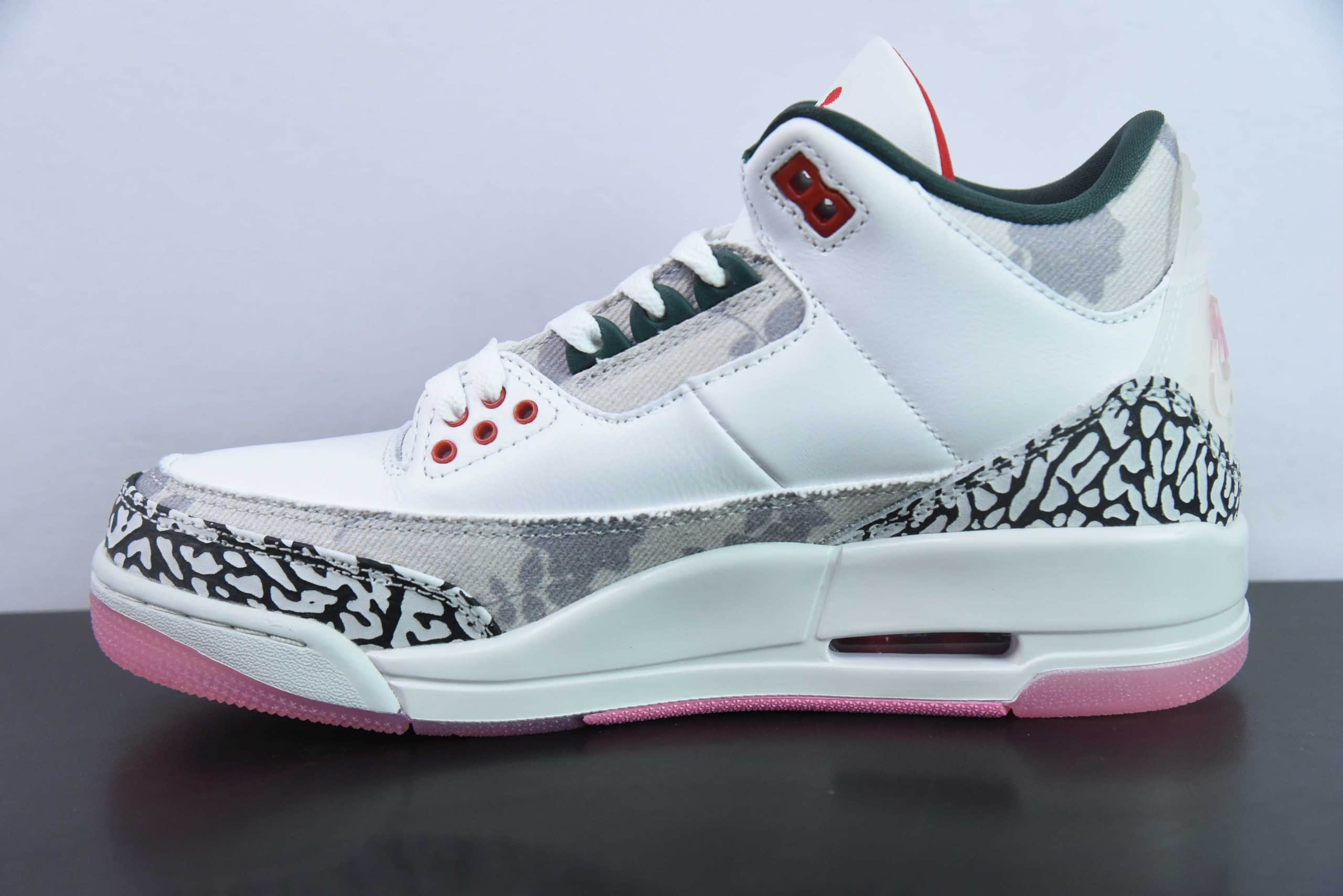 乔丹Air Jordan 3 Retro Wings AJ3 乔3花卉复古文化篮球鞋纯原版本 货号：HM6993-100