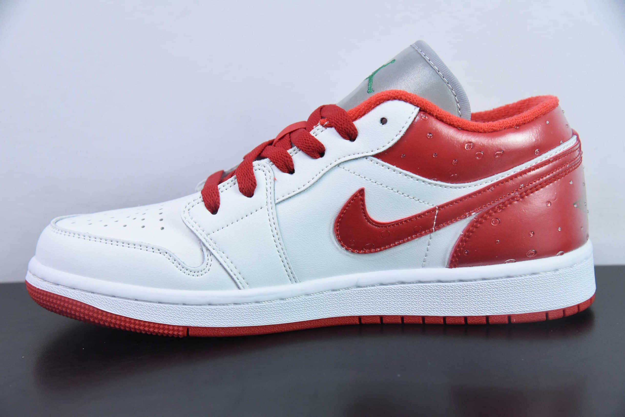 乔丹Air Jordan 1 Low AJ1 乔1白红色低帮文化休闲板鞋纯原版本 货号:FQ1935-018