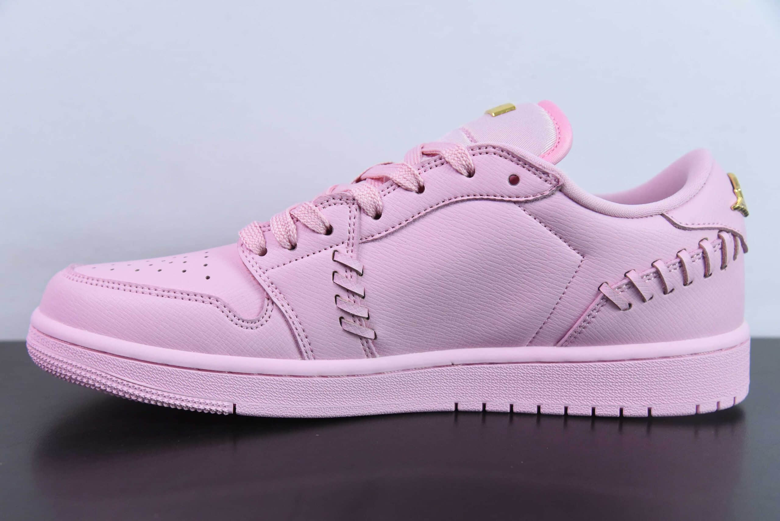 乔丹Air Jordan 1 Low Method of Make AJ1 乔1粉金色低帮文化休闲运动板鞋纯原版本 货号:FN5032-600
