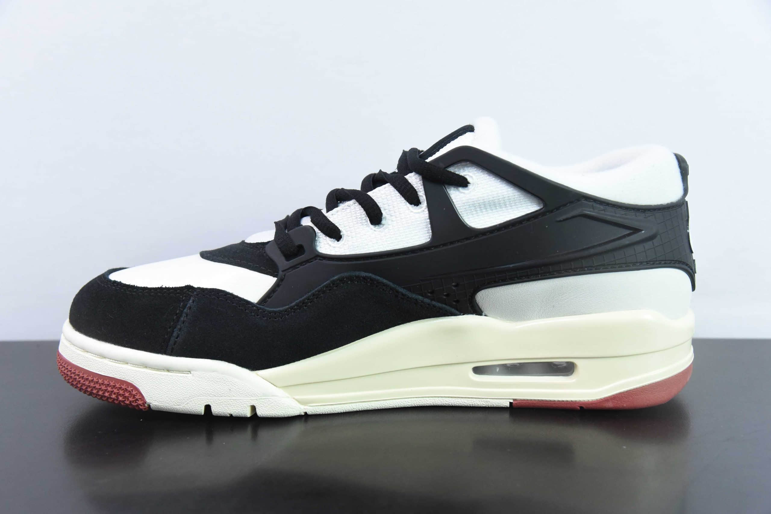 乔丹Air Jordan 4 Remastered AJ4 乔4重制版黑白红低帮复古文化篮球鞋纯原版本 货号：FQ7939-100 