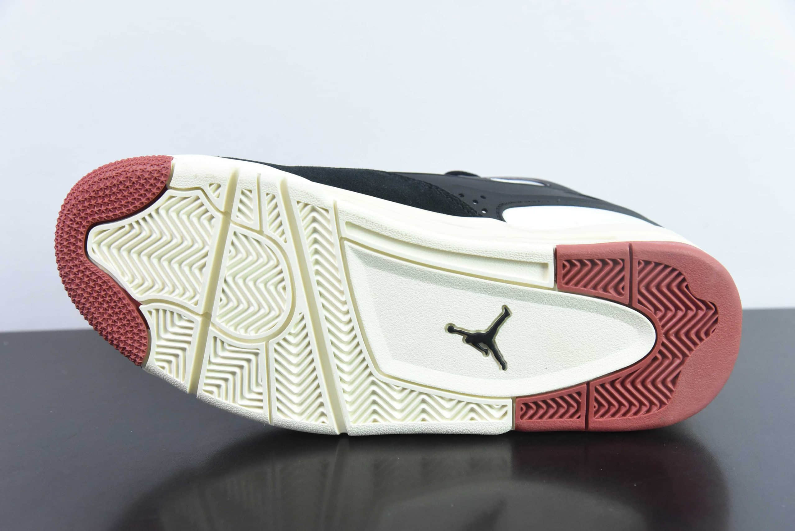 乔丹Air Jordan 4 Remastered AJ4 乔4重制版黑白红低帮复古文化篮球鞋纯原版本 货号：FQ7939-100 