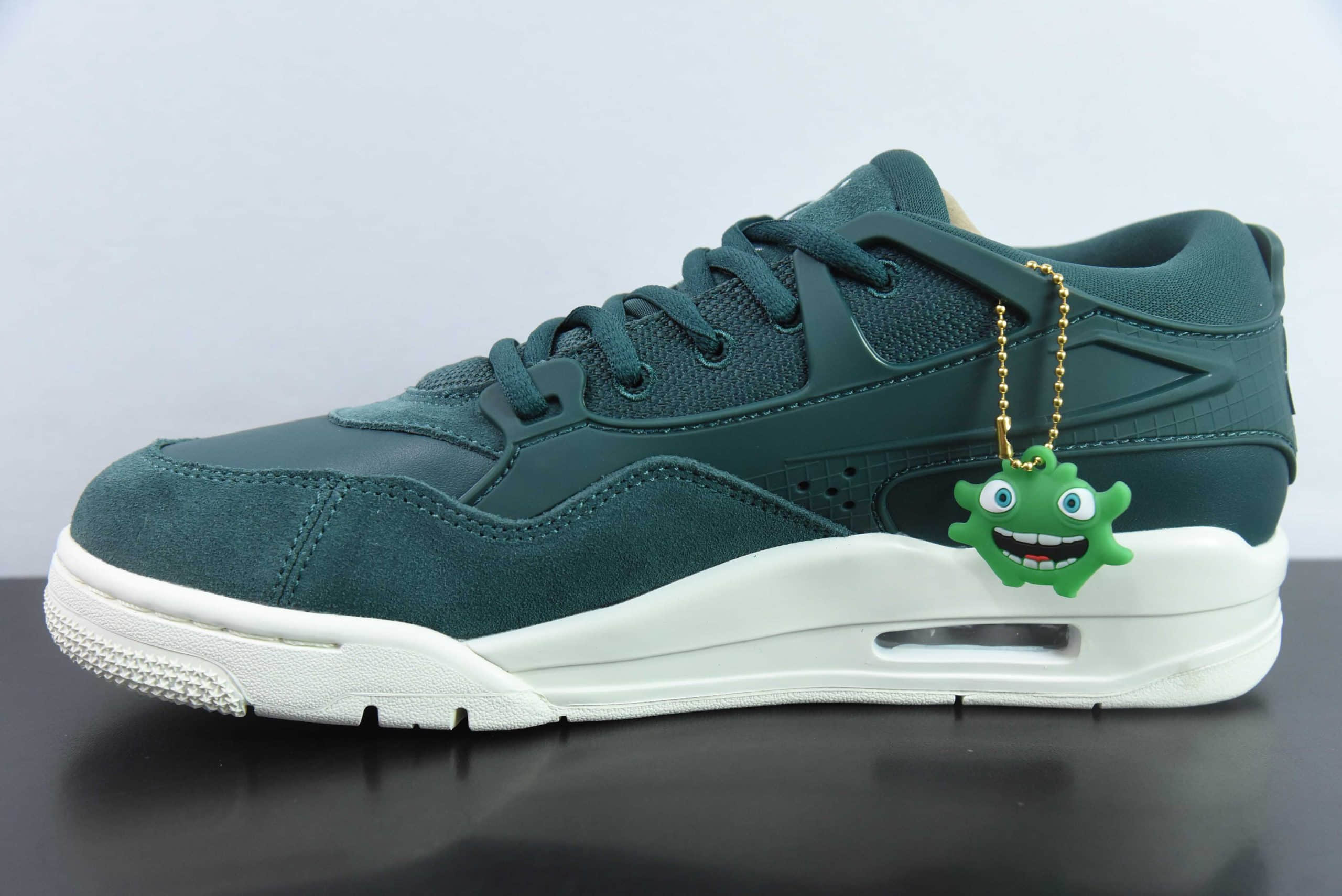 乔丹Air Jordan 4 Remastered AJ4乔4重制墨绿低帮复古文化篮球鞋纯原版本 货号:FQ7940-300