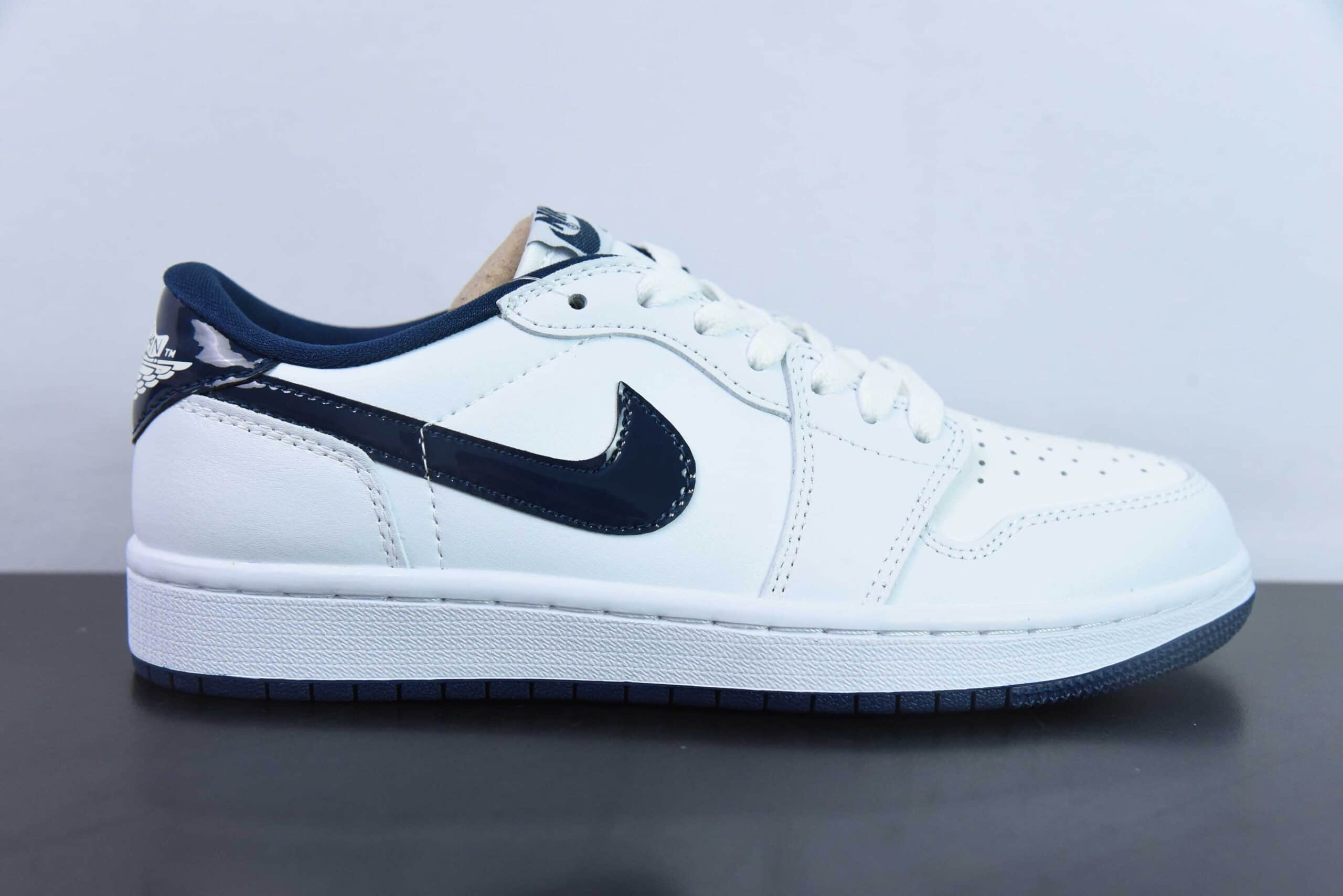 乔丹Air Jordan 1 Low 85 Metallic Blue AJ1 乔1金属白蓝低帮文化篮球鞋纯原版本 货号:FB9933-141