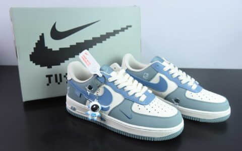 耐克Nike Air Force 1'07 Low Star Tours 星际遨游空军一号低帮休闲板鞋纯原版本 货号：DB3301-711