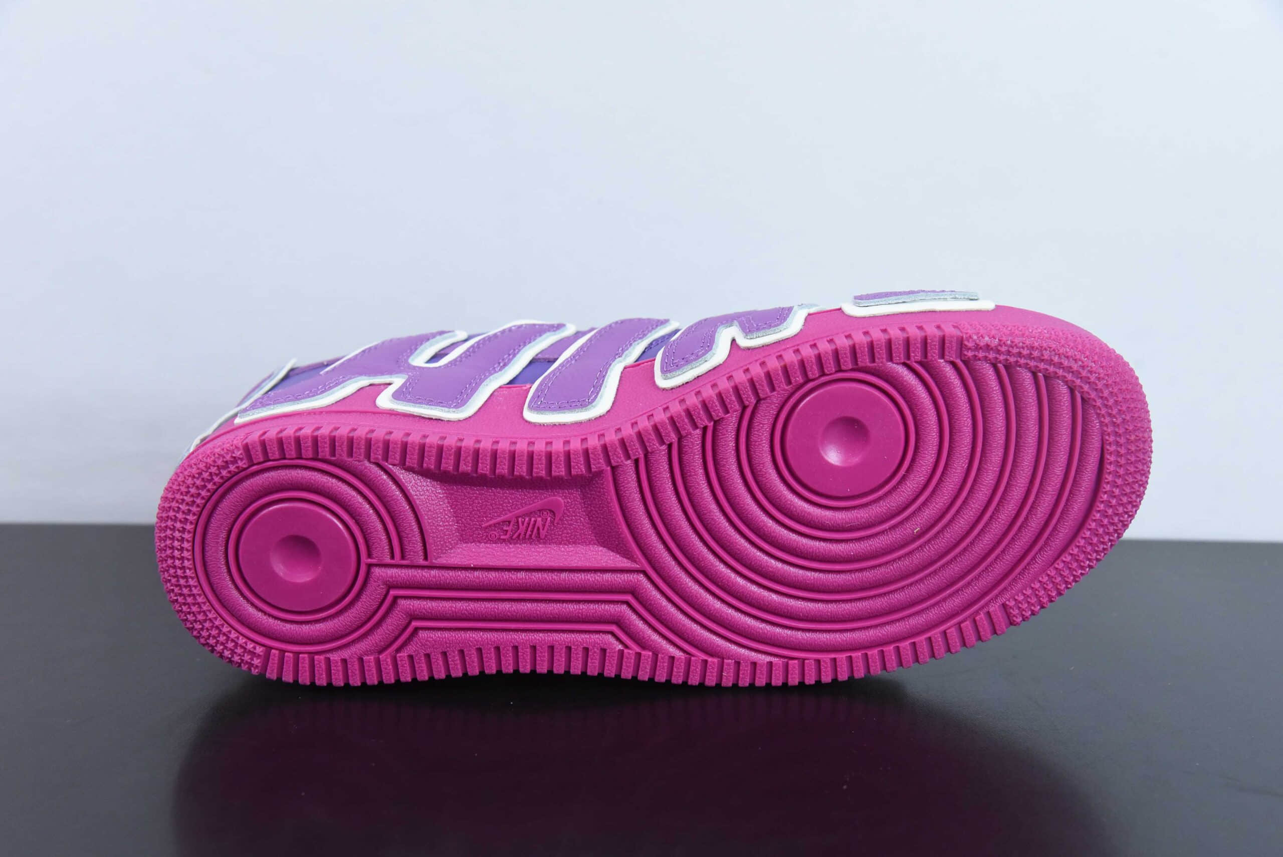 耐克Nike CPFM x Nk Air Force 1'07 Low 联名款神秘紫空军一号低帮休闲板鞋纯原版本 货号：DC4457-104