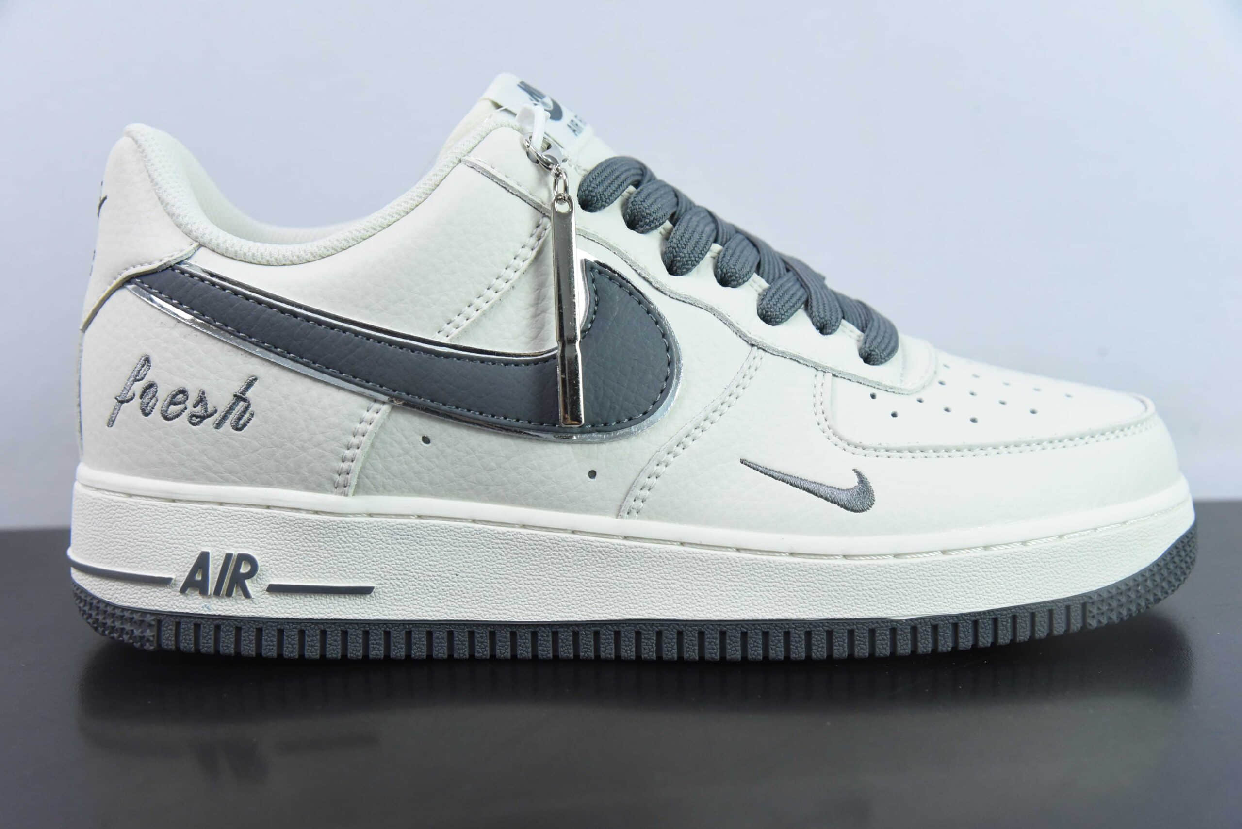 耐克Nike Air Force 1'07 Low Keep Fresh 深灰小勾空军一号低帮休闲板鞋纯原版本 货号:BM2023-105