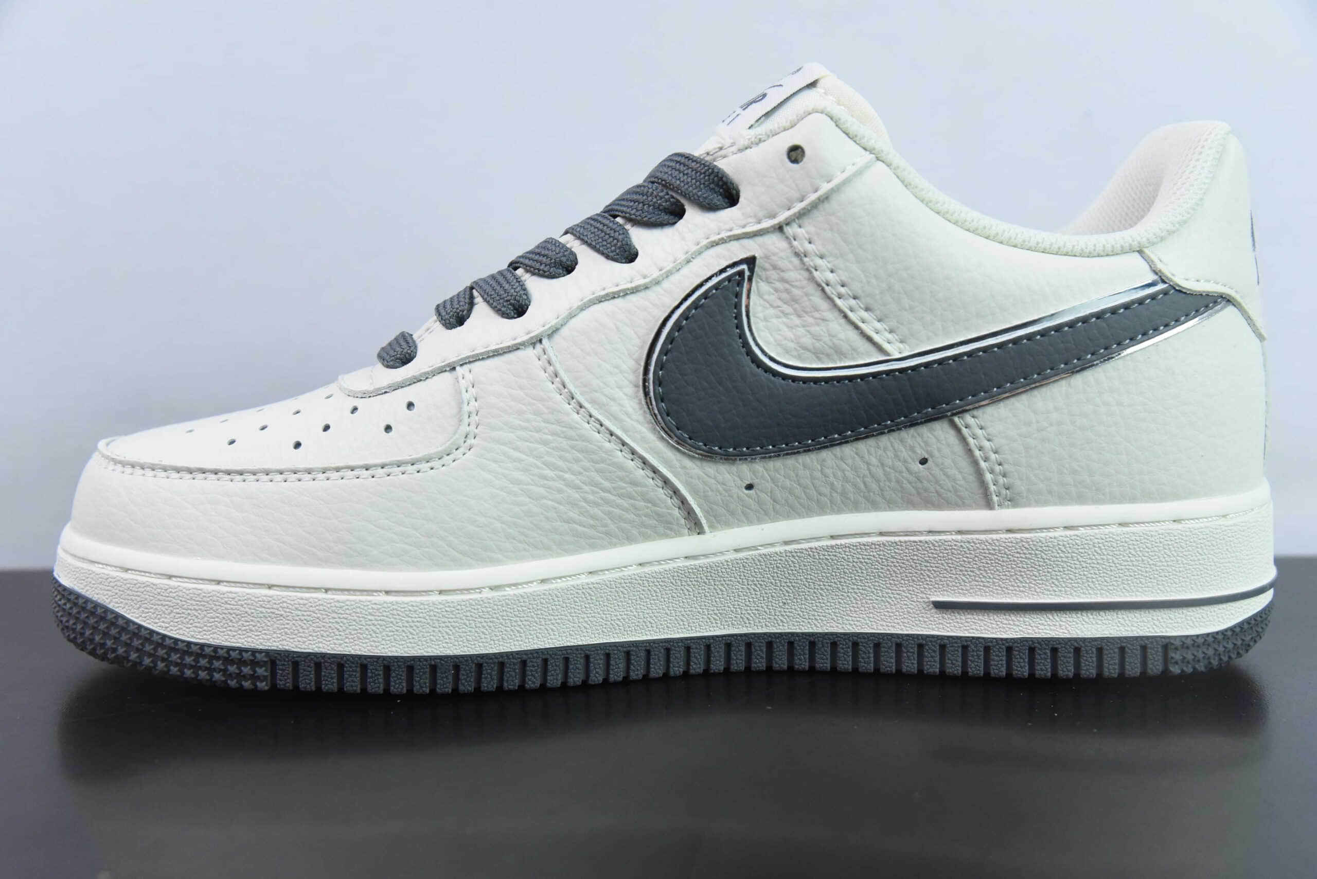 耐克Nike Air Force 1'07 Low Keep Fresh 深灰小勾空军一号低帮休闲板鞋纯原版本 货号:BM2023-105