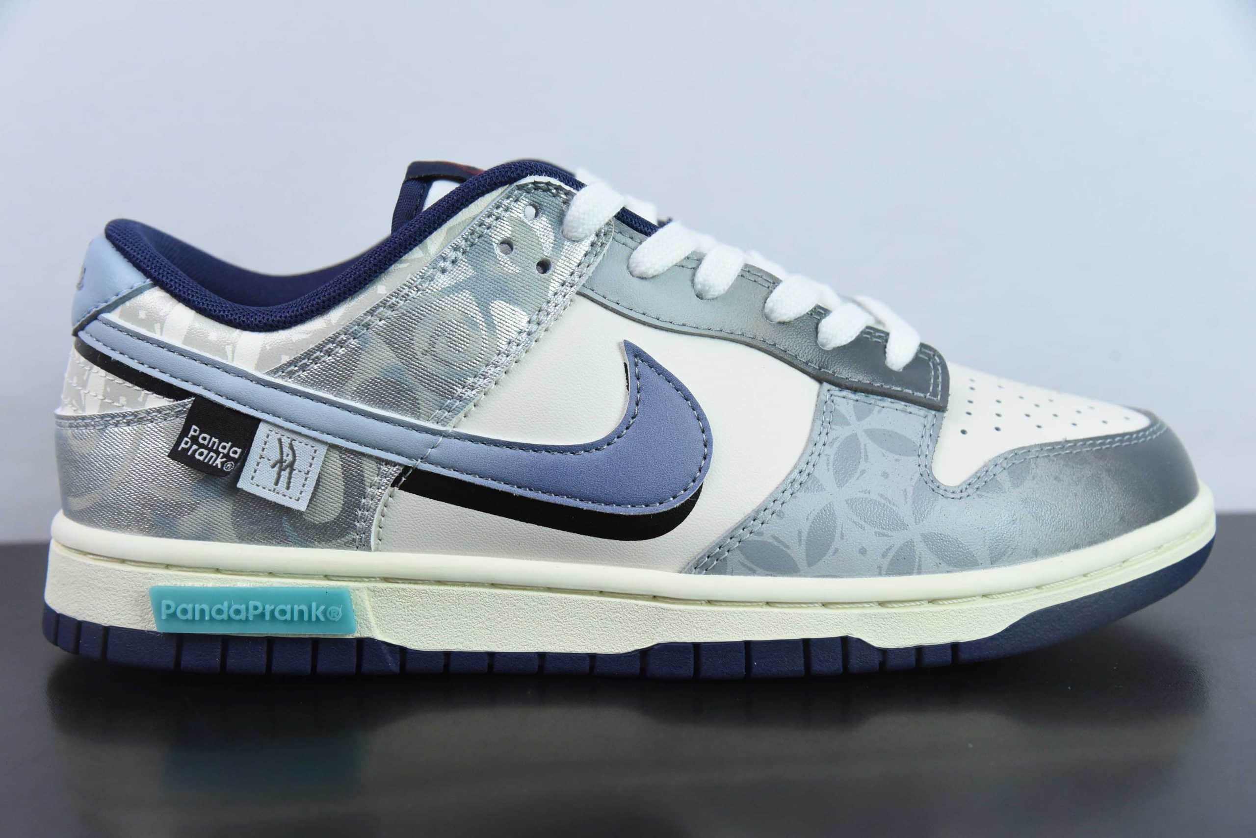 耐克Nike SB Dunk Low CNY龙年限定游龙则灵水运蓝白灰SB低帮休闲滑板鞋纯原版本 货号:FV8106-181