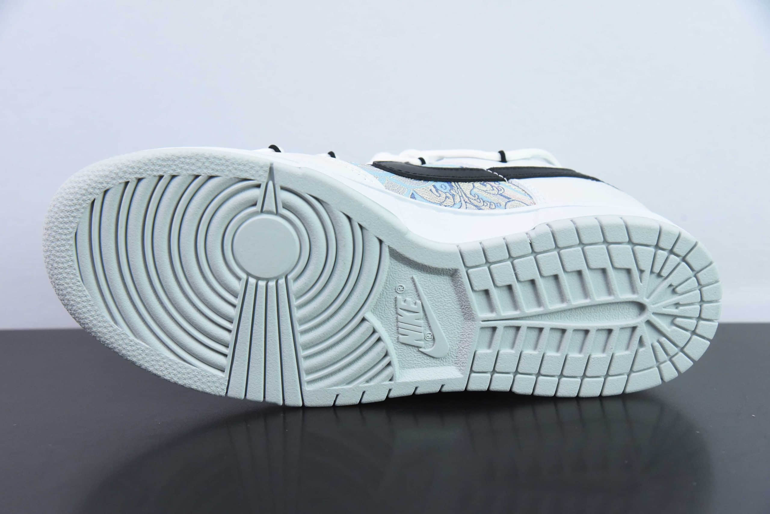 耐克Nike Dunk Low CNY龙年限定白灰SB低帮休闲滑板鞋纯原版本 货号：DV0831-101