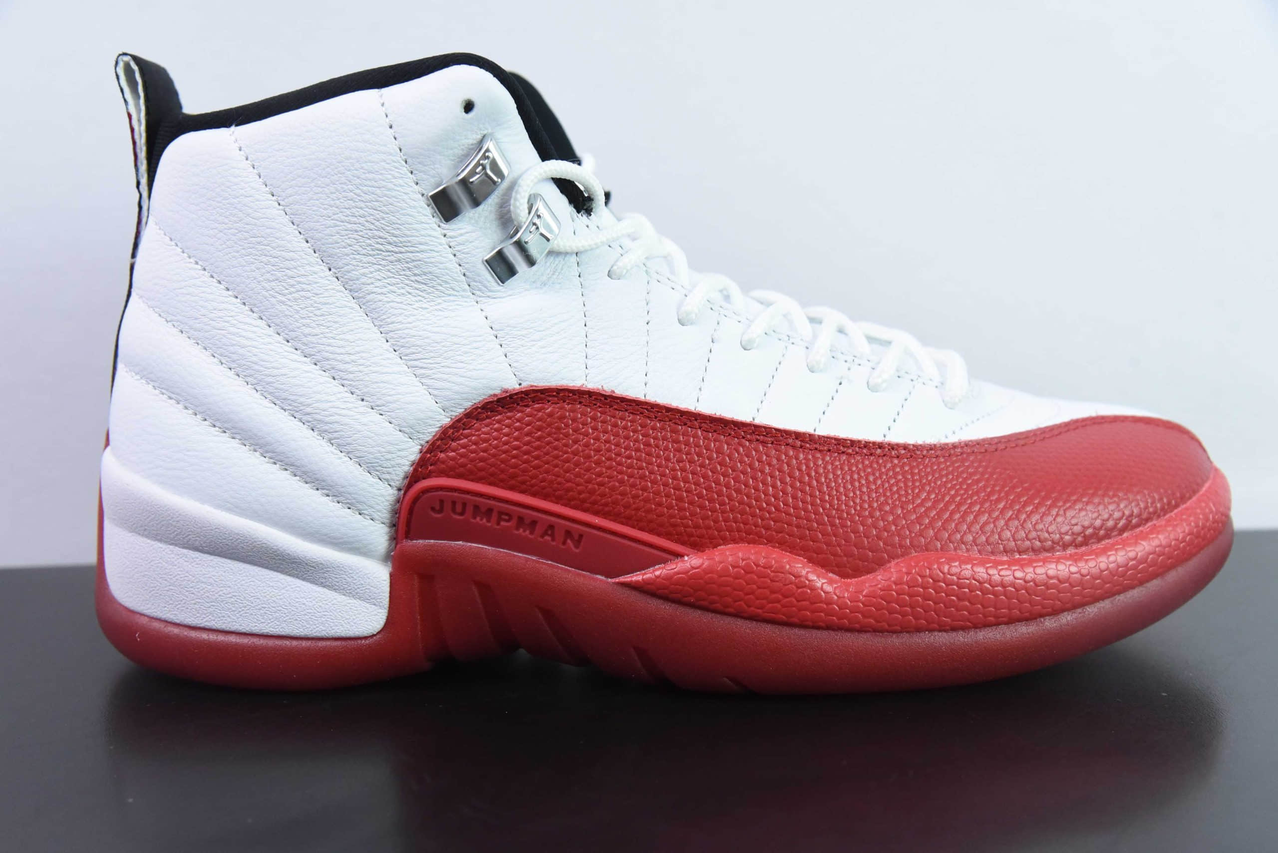 乔丹Air Jordan AJ12 Retro AJ12樱桃白红高帮男子复古文化篮球鞋纯原版本 货号:CT8013-116