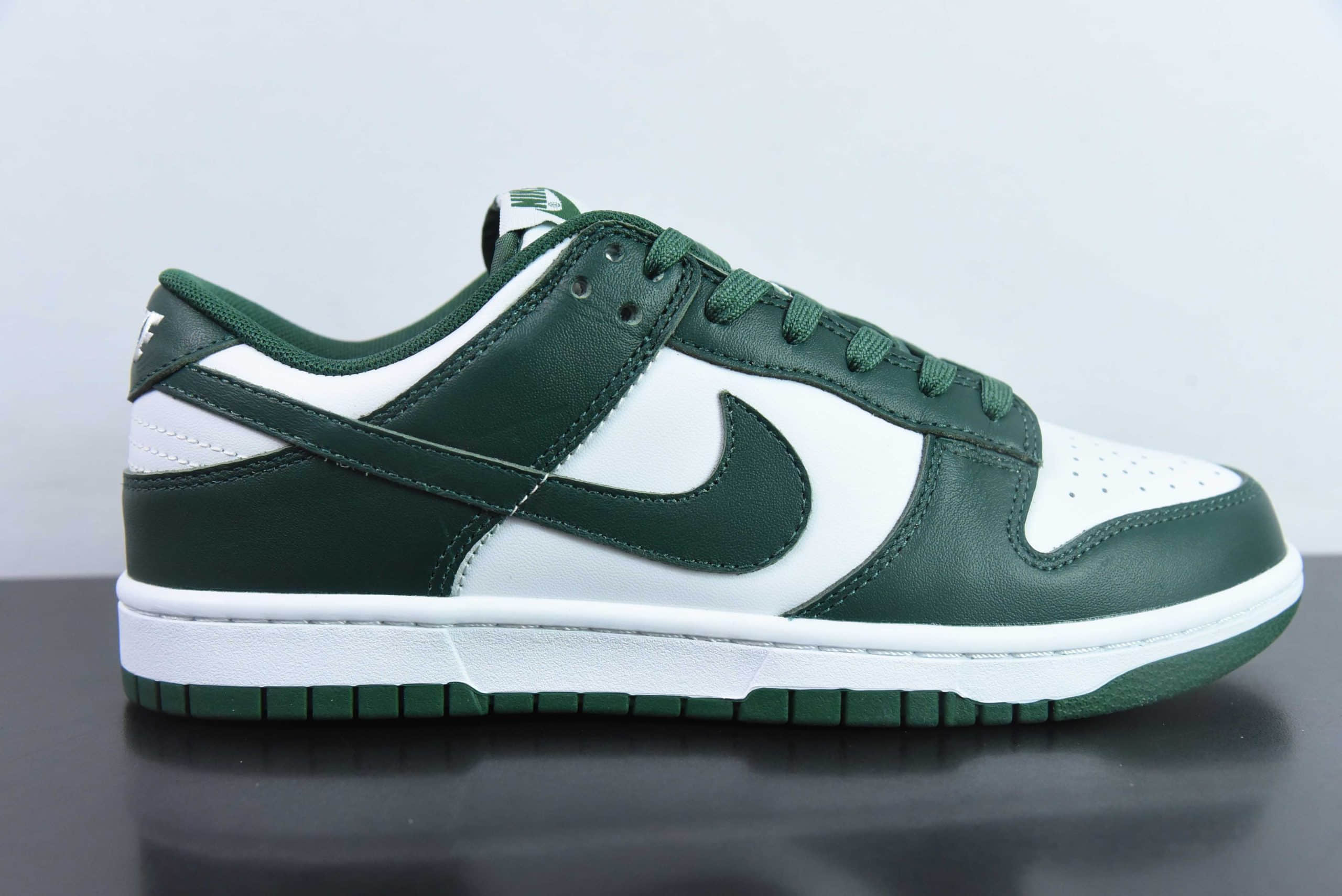 耐克Nike SB Low retro Varsity Green”白绿SB低帮休闲滑板鞋纯原版本 货号:DD1391-101