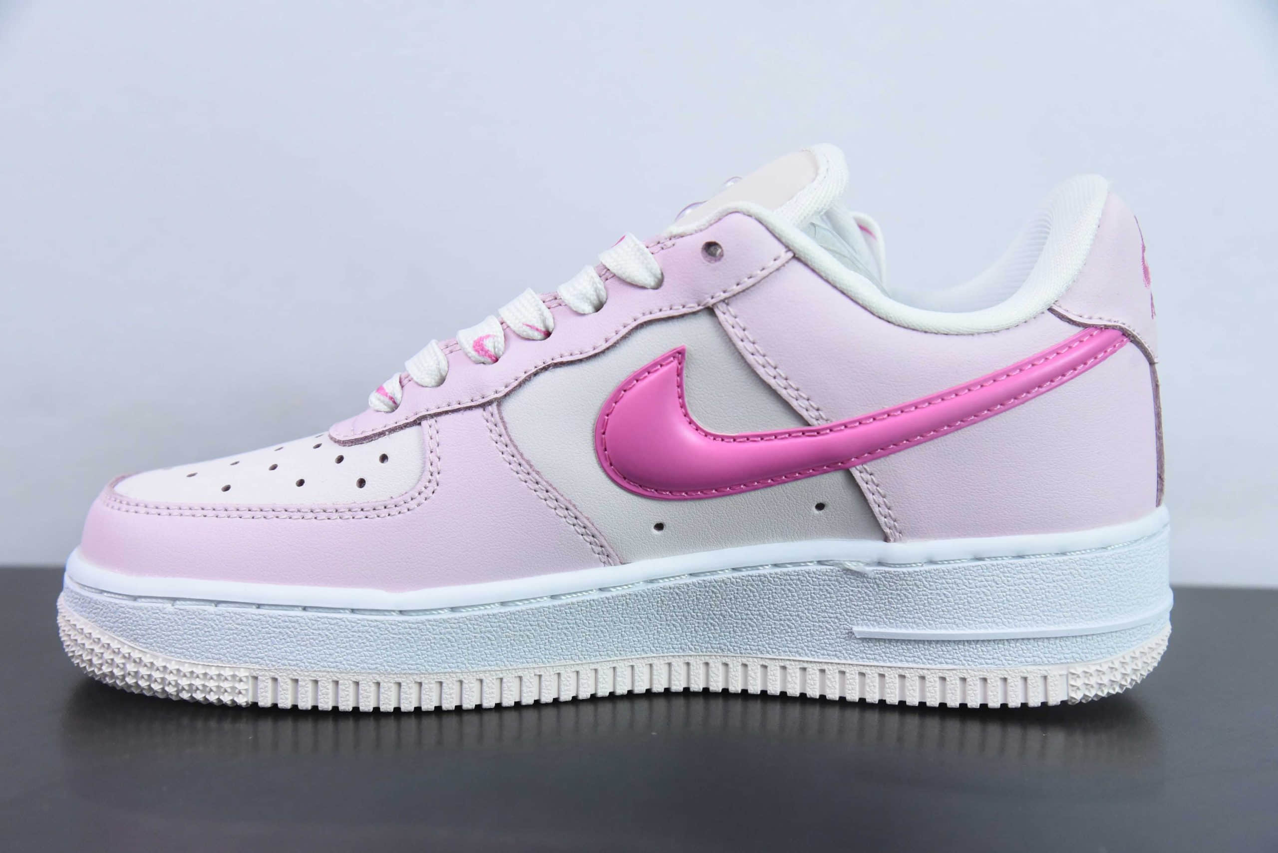 耐克Nike Air Force 1 Low 07 猫爪白粉空军一号低帮休闲板鞋纯原版本 货号:HM3696-661