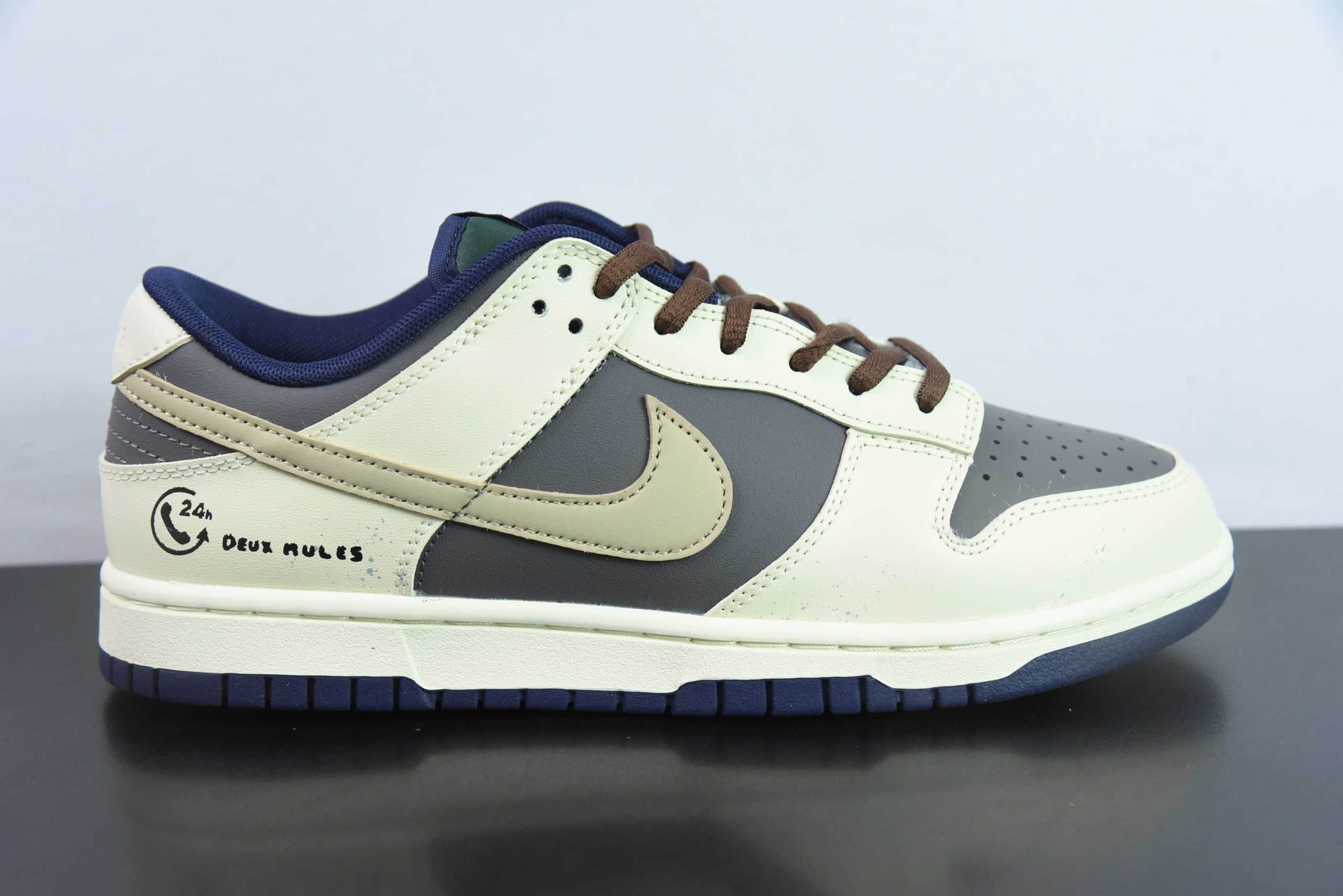 耐克Nike SB Dunk Low 栗子之心阿美咔叽SB低帮休闲滑板鞋纯原版本 货号：FV8106-361