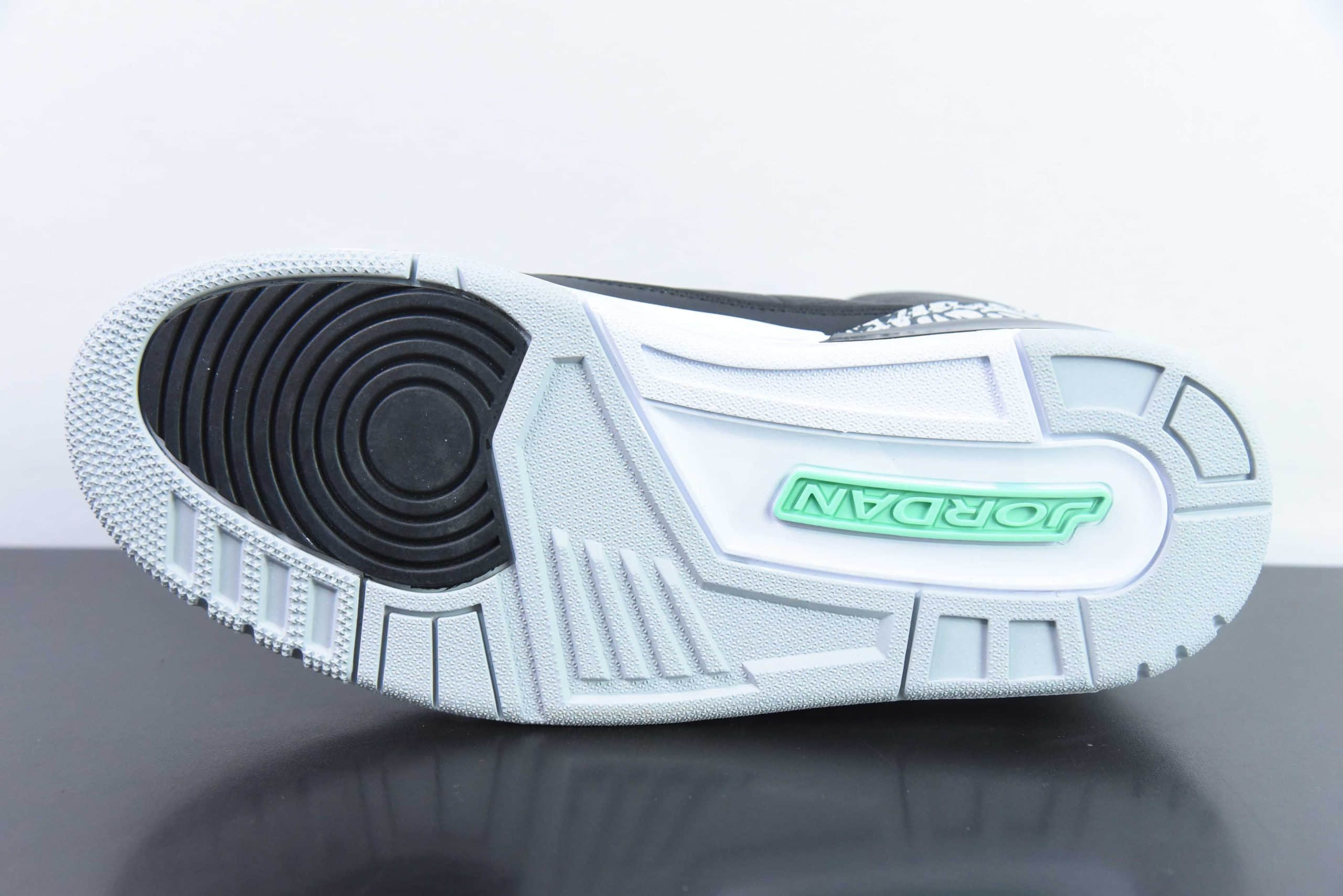 乔丹Air Jordan 3 Green Glow AJ3 乔3黑绿男子文化篮球鞋纯原版本 货号：CT8532-031 