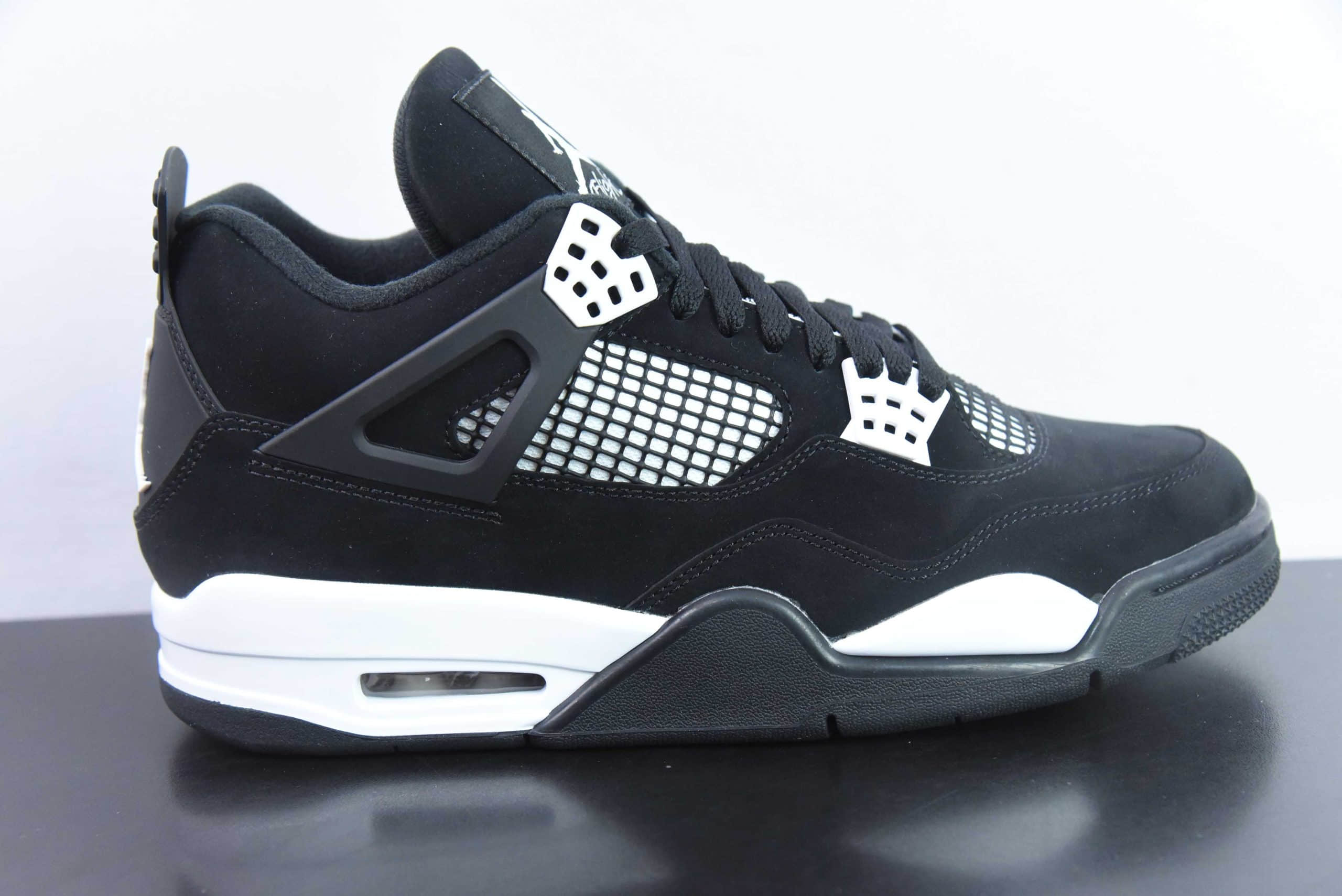 乔丹Air Jordan AJ4 Retro 白黑雷公男子文化篮球鞋纯原版本 货号:FQ8138-001