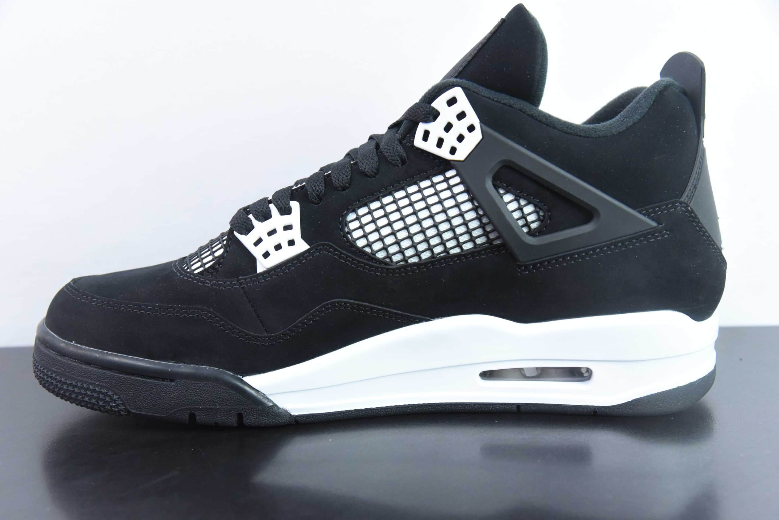乔丹Air Jordan AJ4 Retro 白黑雷公男子文化篮球鞋纯原版本 货号:FQ8138-001