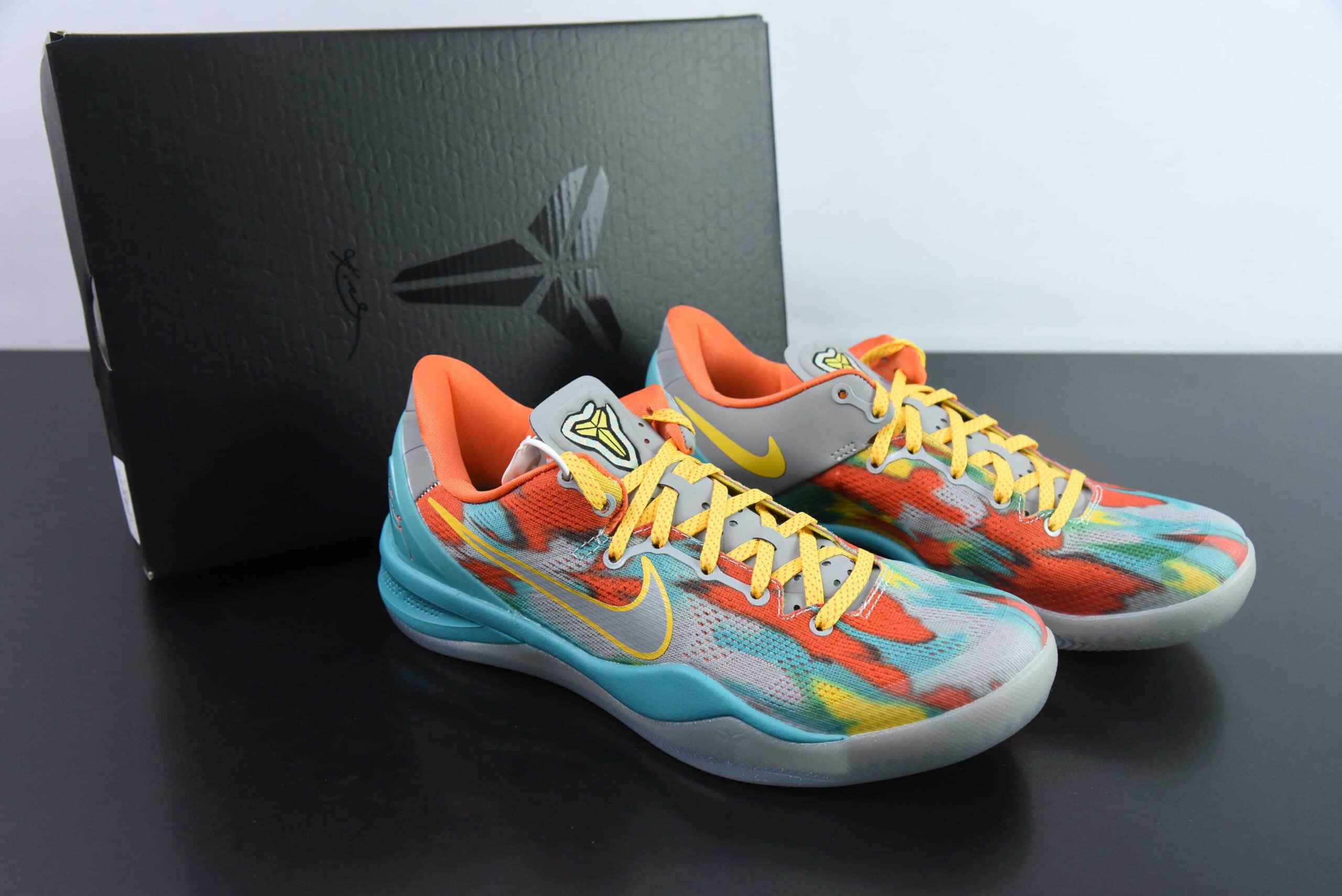 科比KOBE 8 PROTRO 科比八代大师之路威尼斯海滩男子实战篮球鞋纯原版本 货号：FQ3548-001 