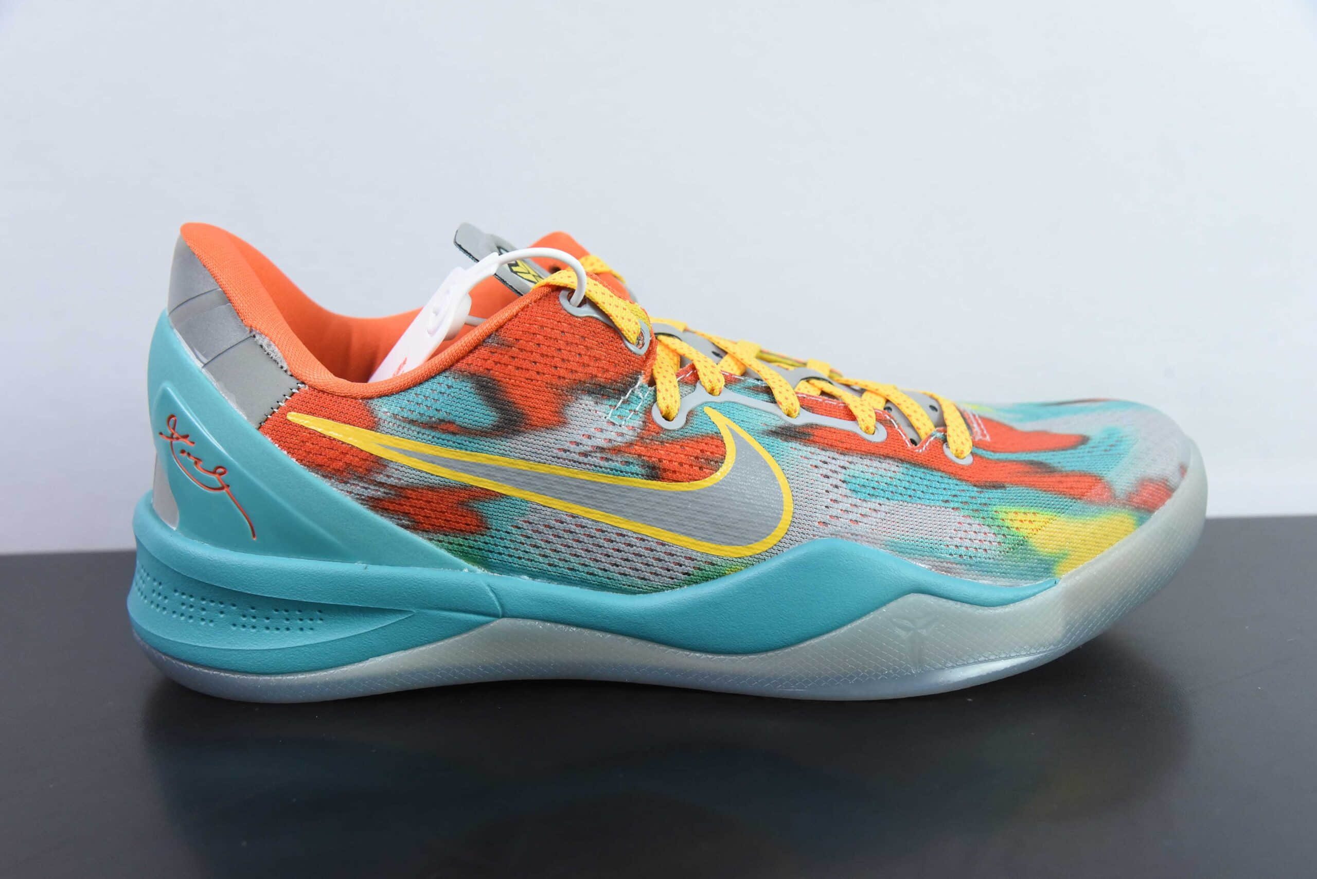 科比KOBE 8 PROTRO 科比八代大师之路威尼斯海滩男子实战篮球鞋纯原版本 货号：FQ3548-001 